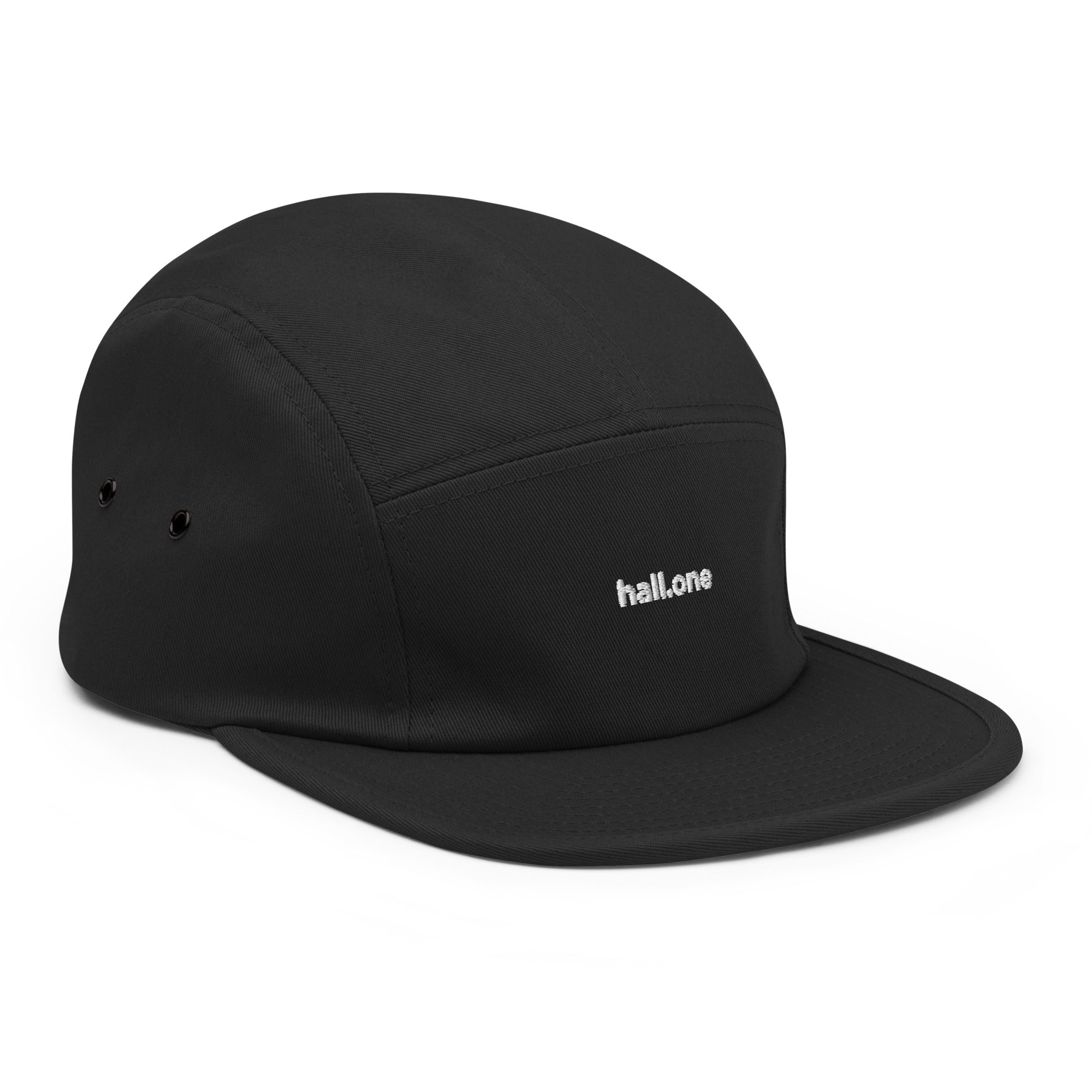 Five-Panel-Cap: Schirm-Cap mit Logo - Hall.one