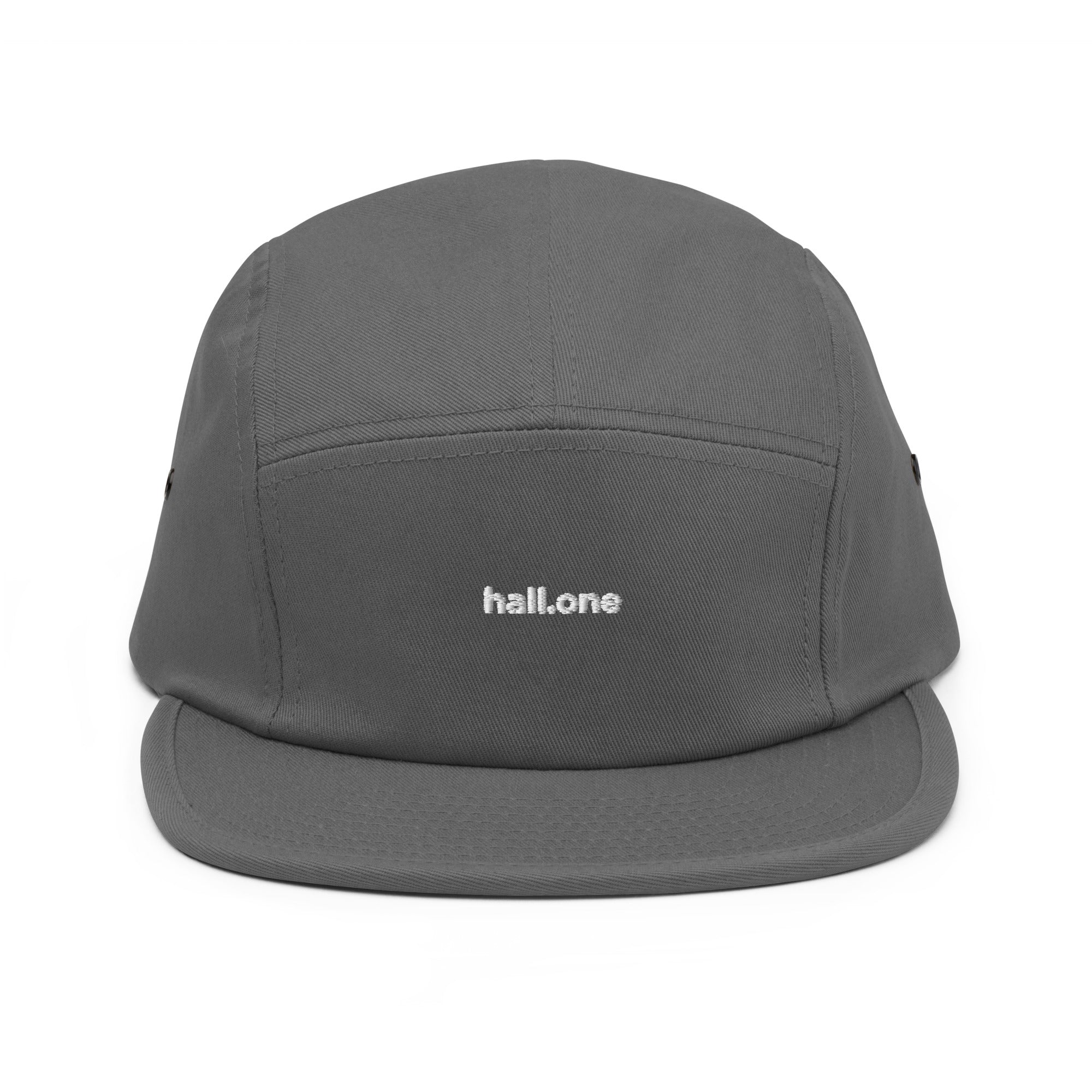 Five-Panel-Cap: Schirm-Cap mit Logo - Hall.one