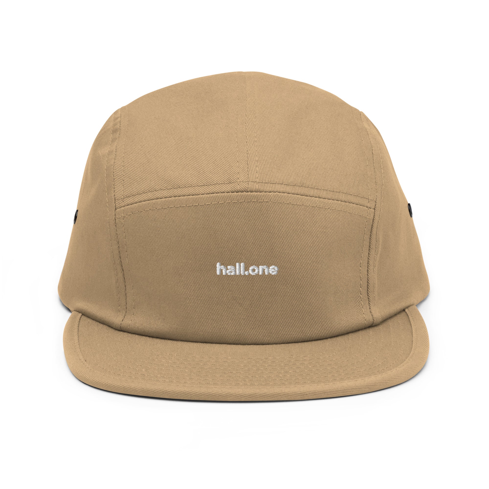 Five-Panel-Cap: Schirm-Cap mit Logo - Hall.one