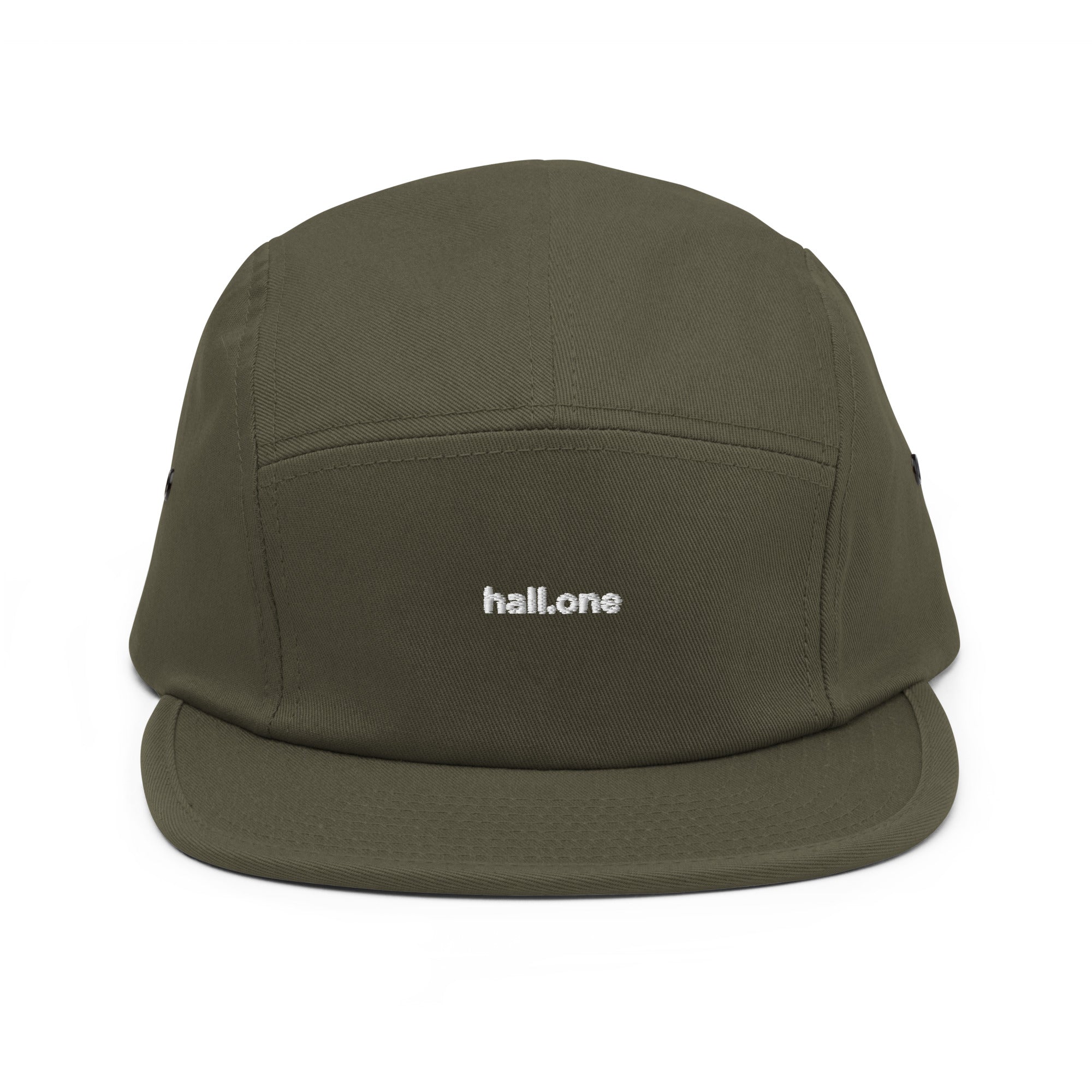 Five-Panel-Cap: Schirm-Cap mit Logo - Hall.one