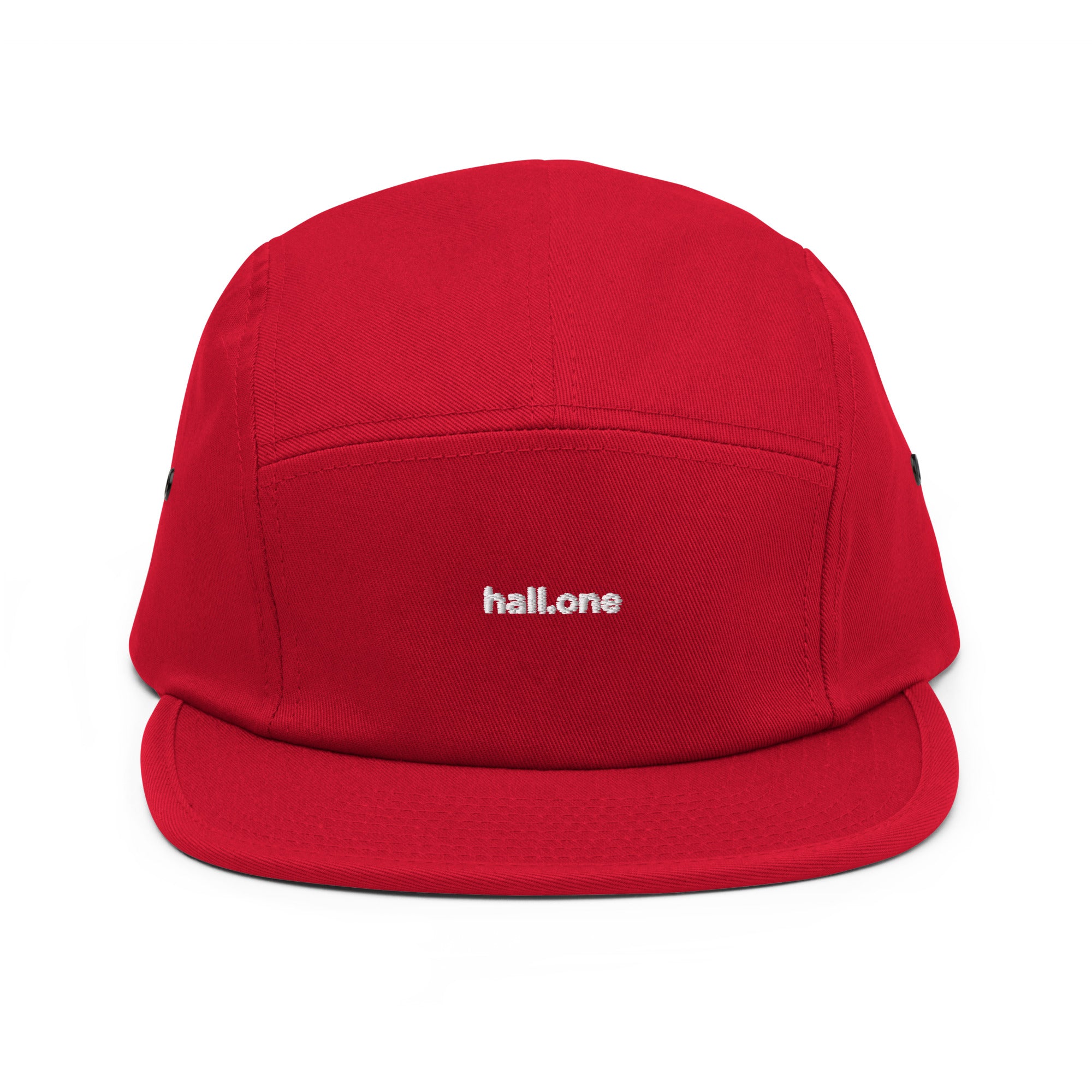 Five-Panel-Cap: Schirm-Cap mit Logo - Hall.one