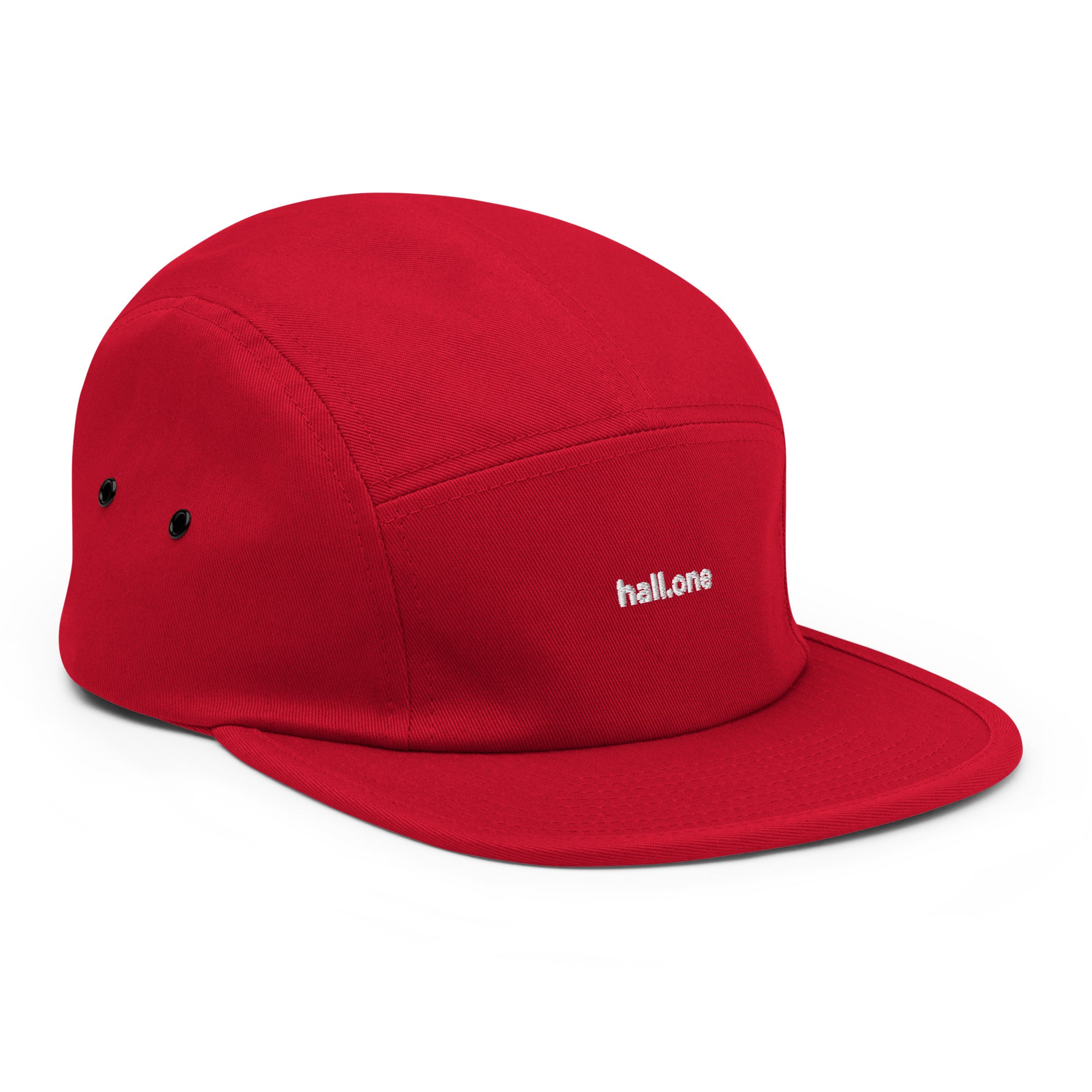 Five-Panel-Cap: Schirm-Cap mit Logo - Hall.one