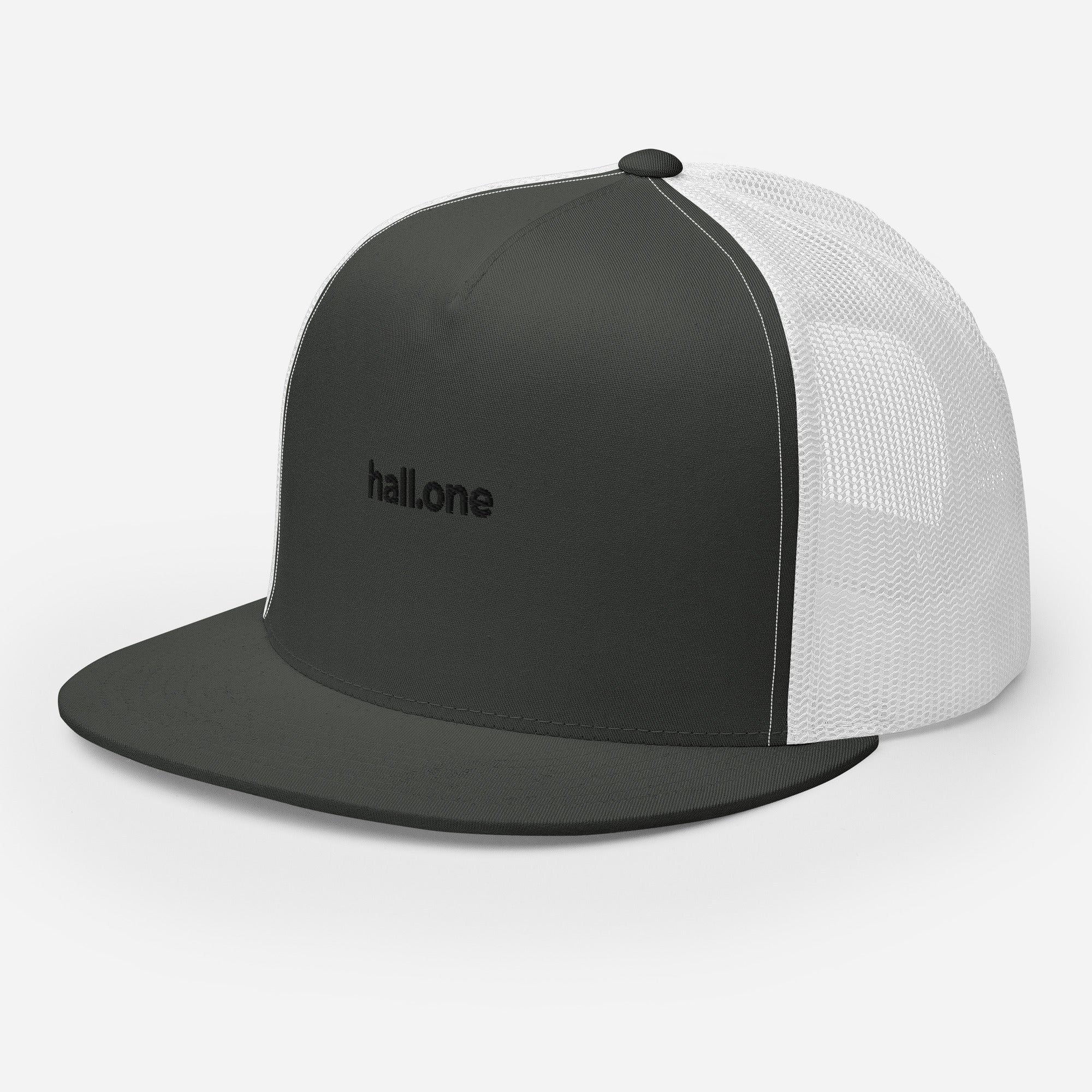 Trucker-Cap: Trucker-Cap mit Logo - Hall.one