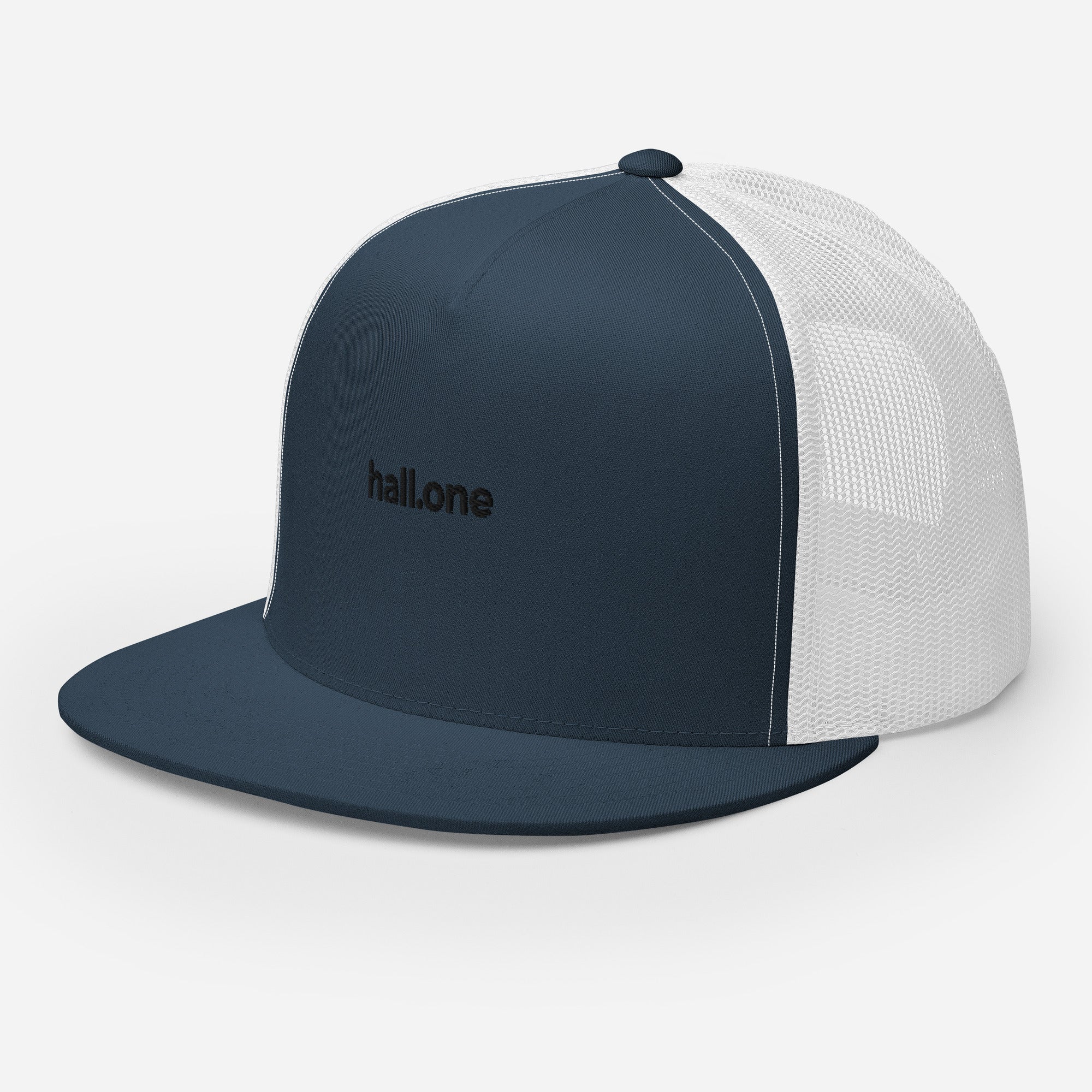 Trucker-Cap: Trucker-Cap mit Logo - Hall.one