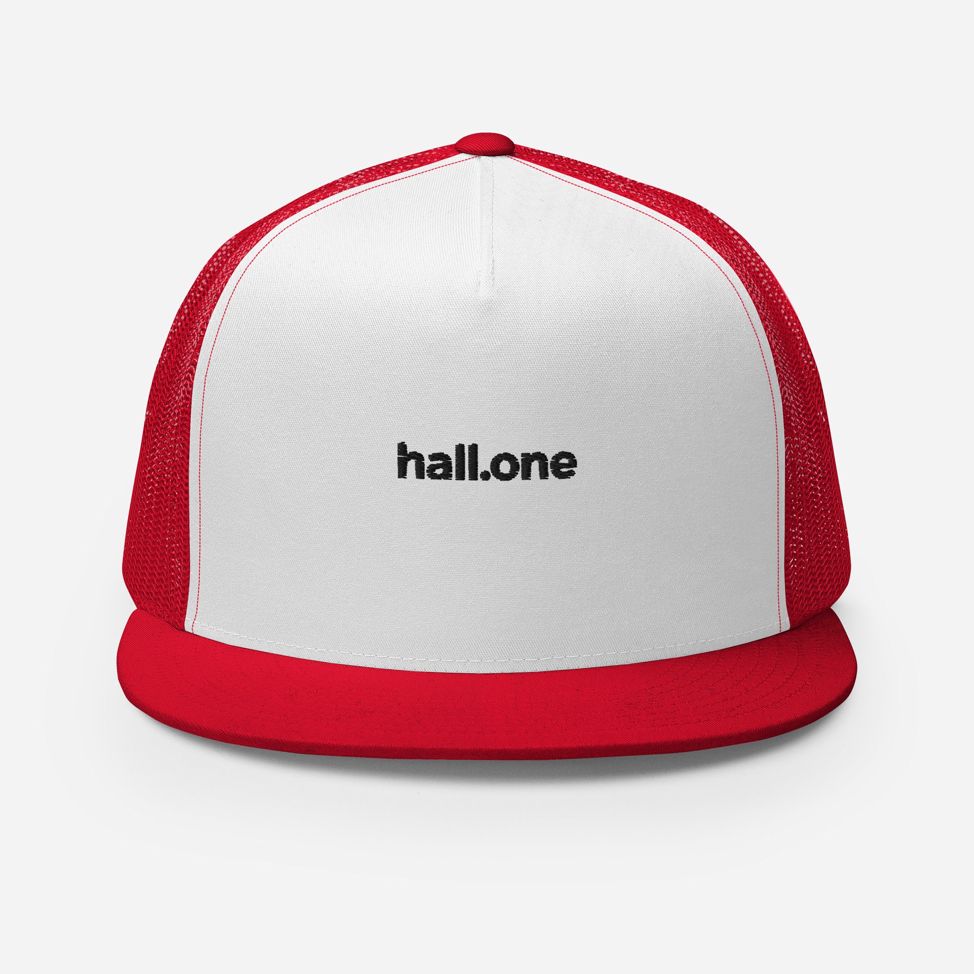 Trucker-Cap: Trucker-Cap mit Logo - Hall.one