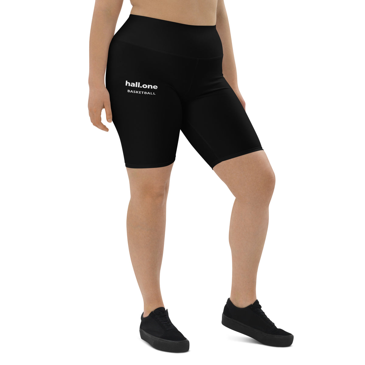 hall.one Leggings corti | Core Black – Immagine 1 di 2