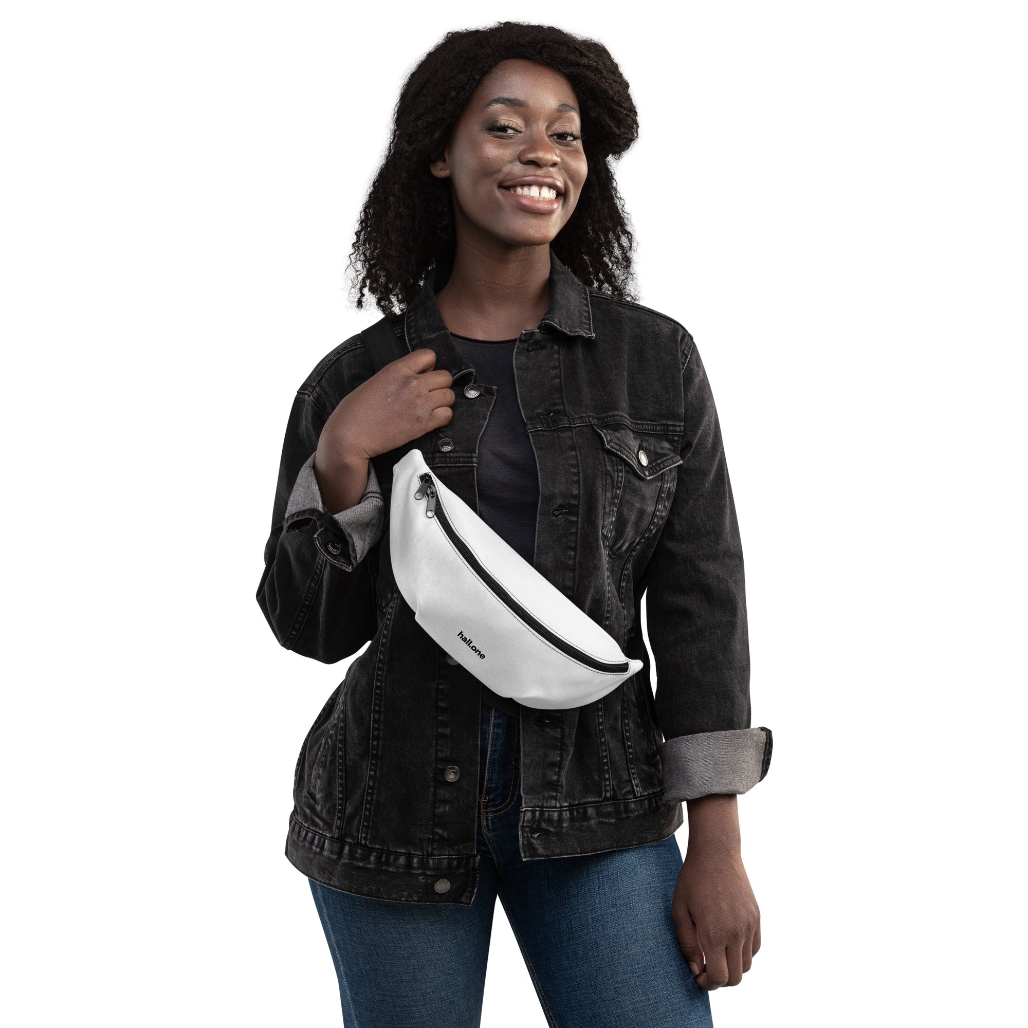 Gürteltasche: Bauchtasche mit Logo - Hall.one