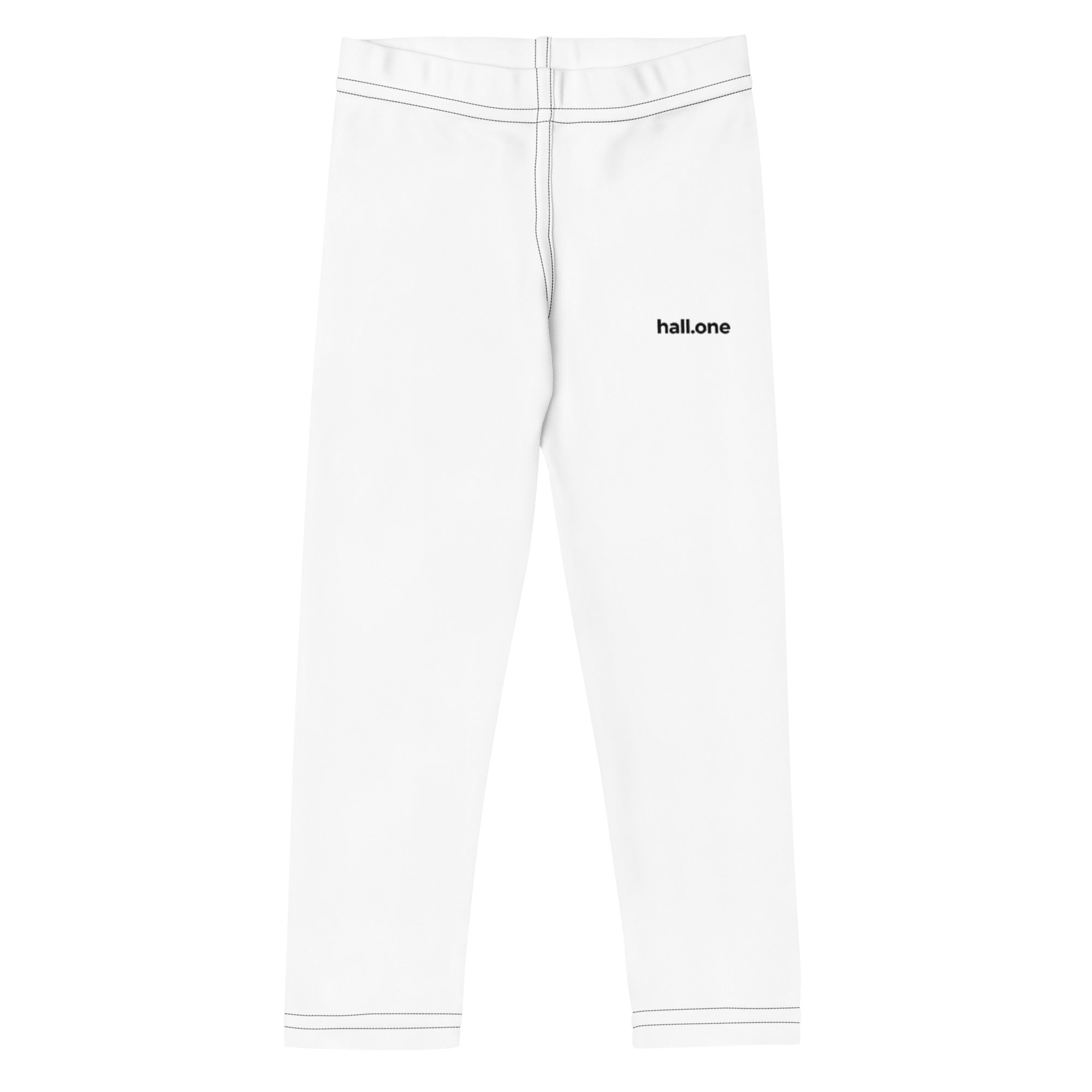 Leggings für Kinder: Trainingsleggings Kinder mit Logo - Hall.one