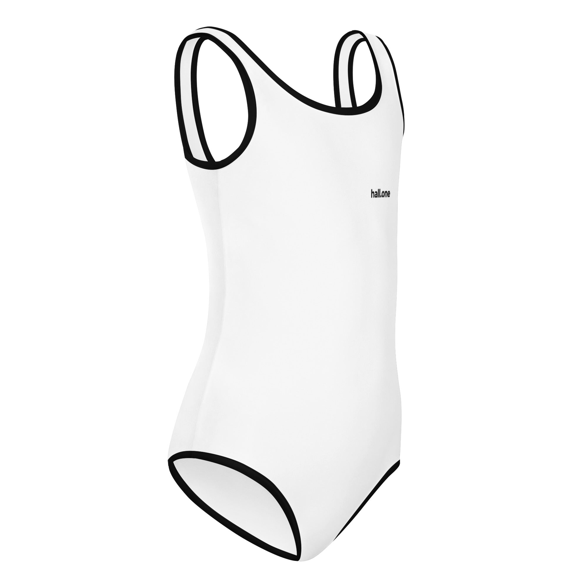 Allover-Kinderbadeanzug: Kinderbadeanzug mit Logo - Hall.one