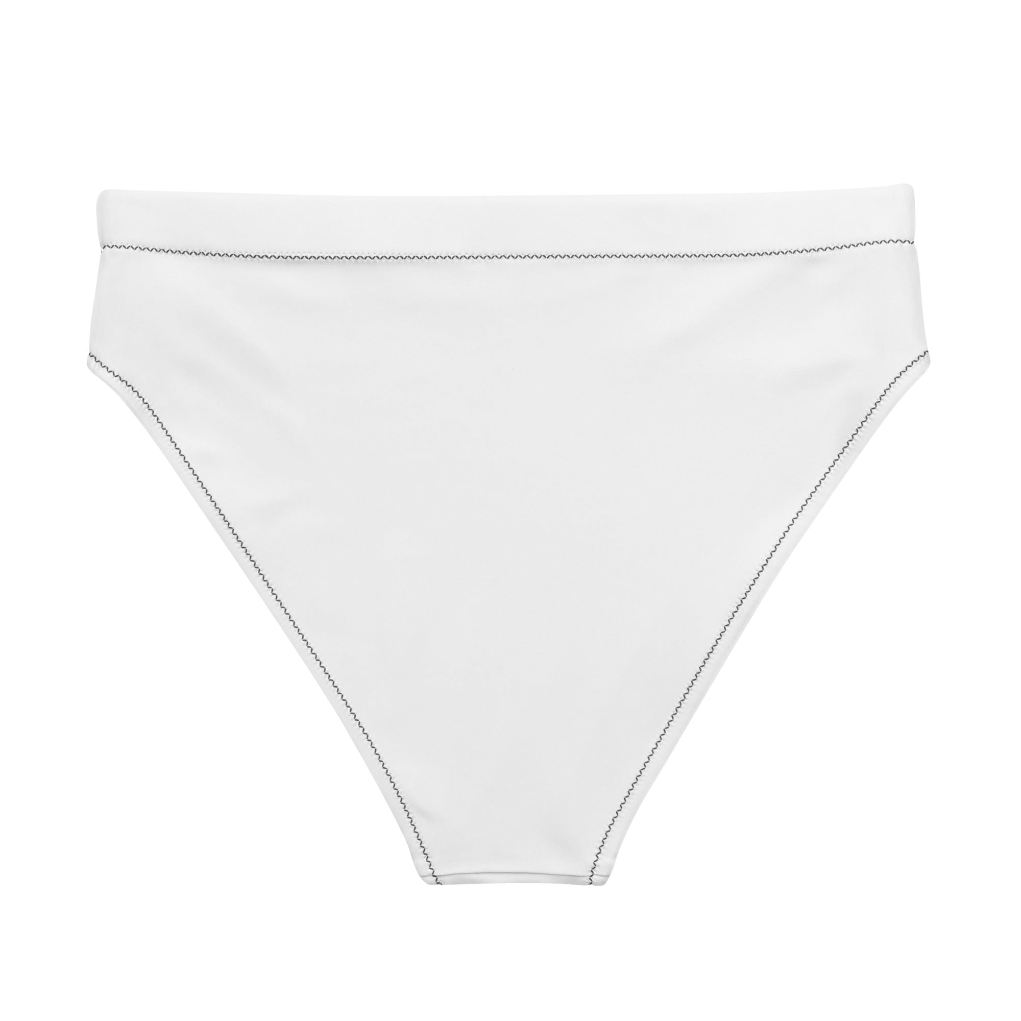 Recycelte Allover High Waist Bikinihose: Bikinihose bedruckbar - Hall.one