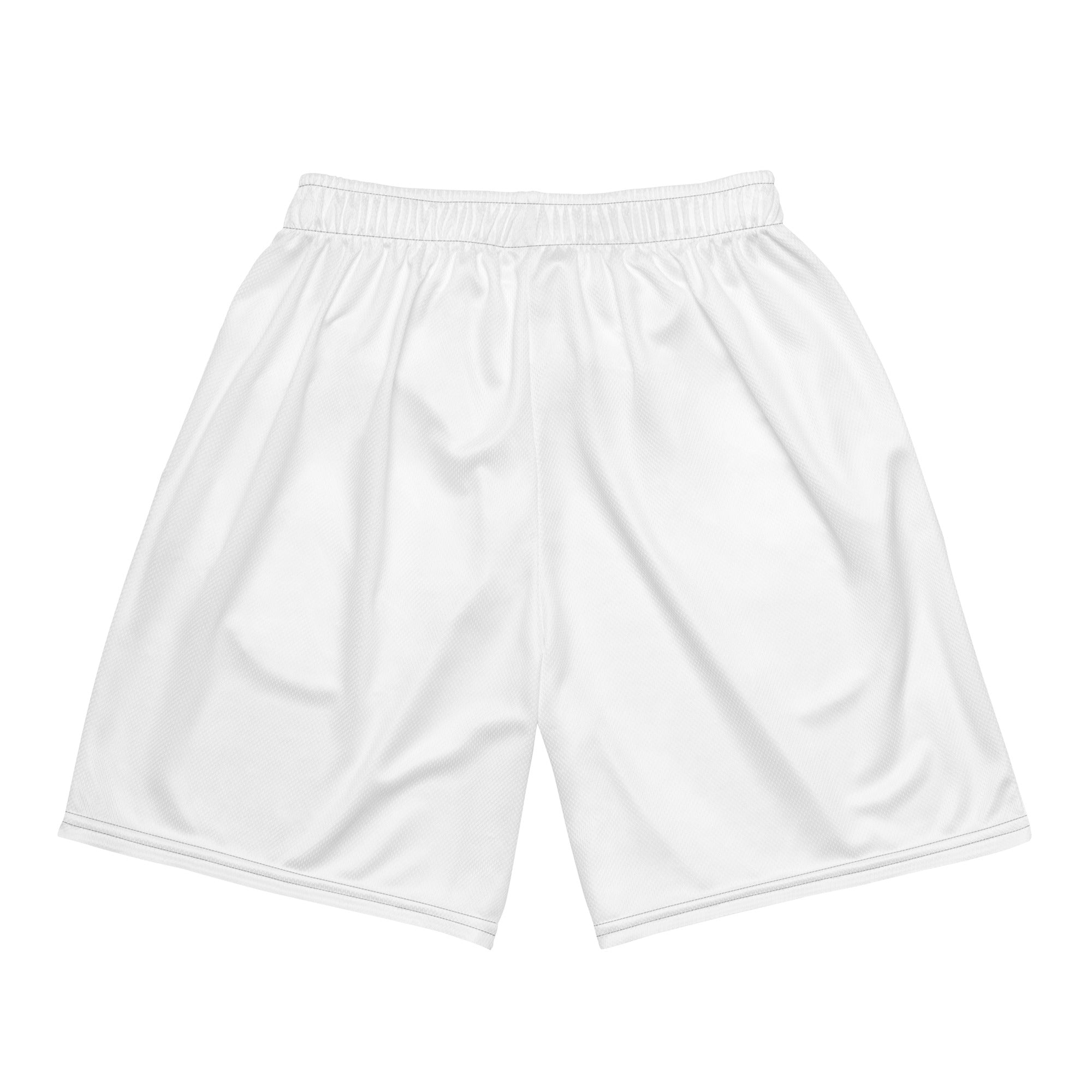 Mesh-Shorts: Leichte Shorts mit Logo - Hall.one