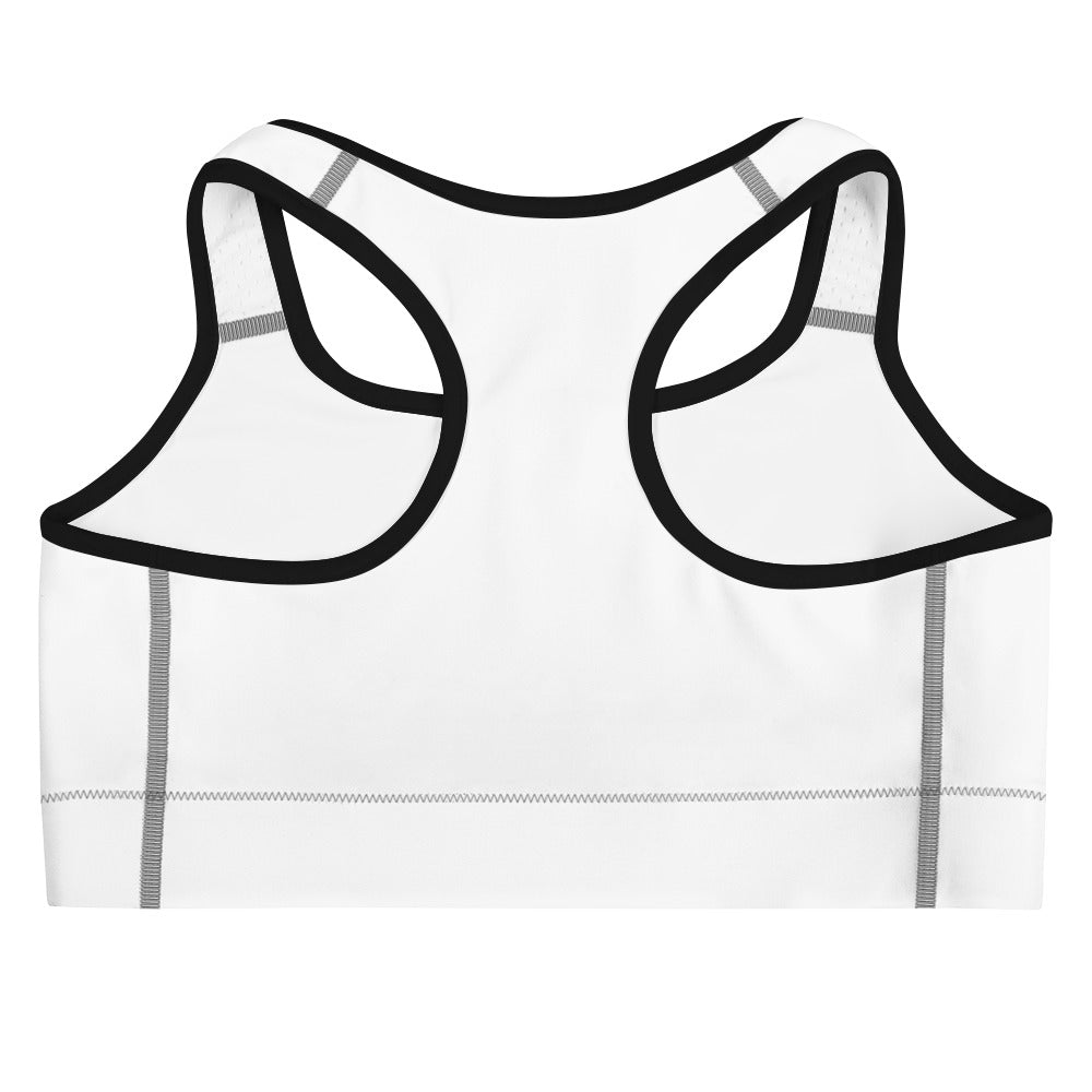 Sports bra: Sport BH mit Logo - Hall.one