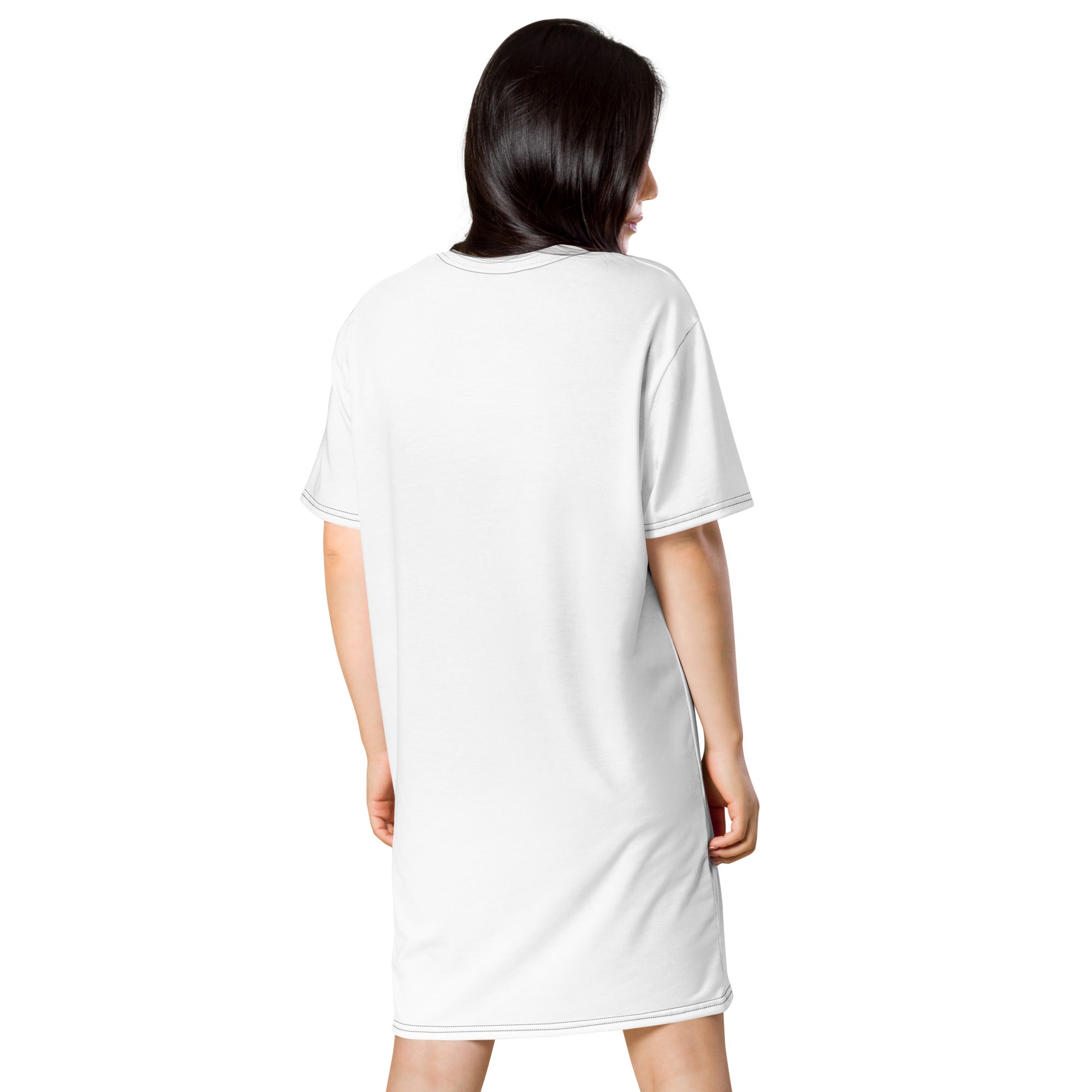 T-Shirt-Kleid: Kleid mit Logo - Hall.one