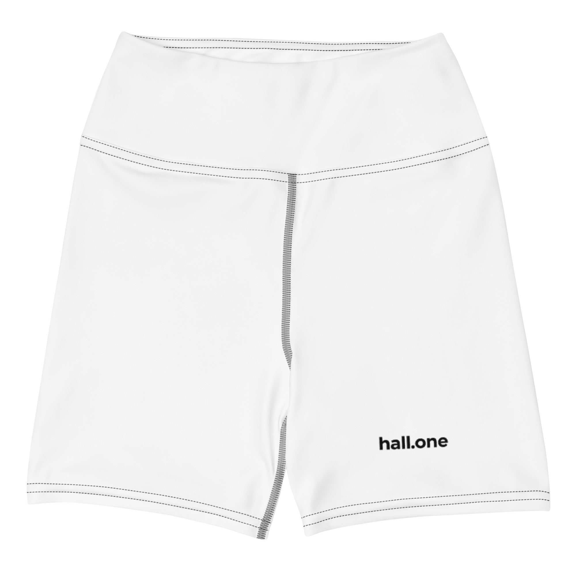 Yoga-Shorts: Yoga-Shorts mit Logo - Hall.one