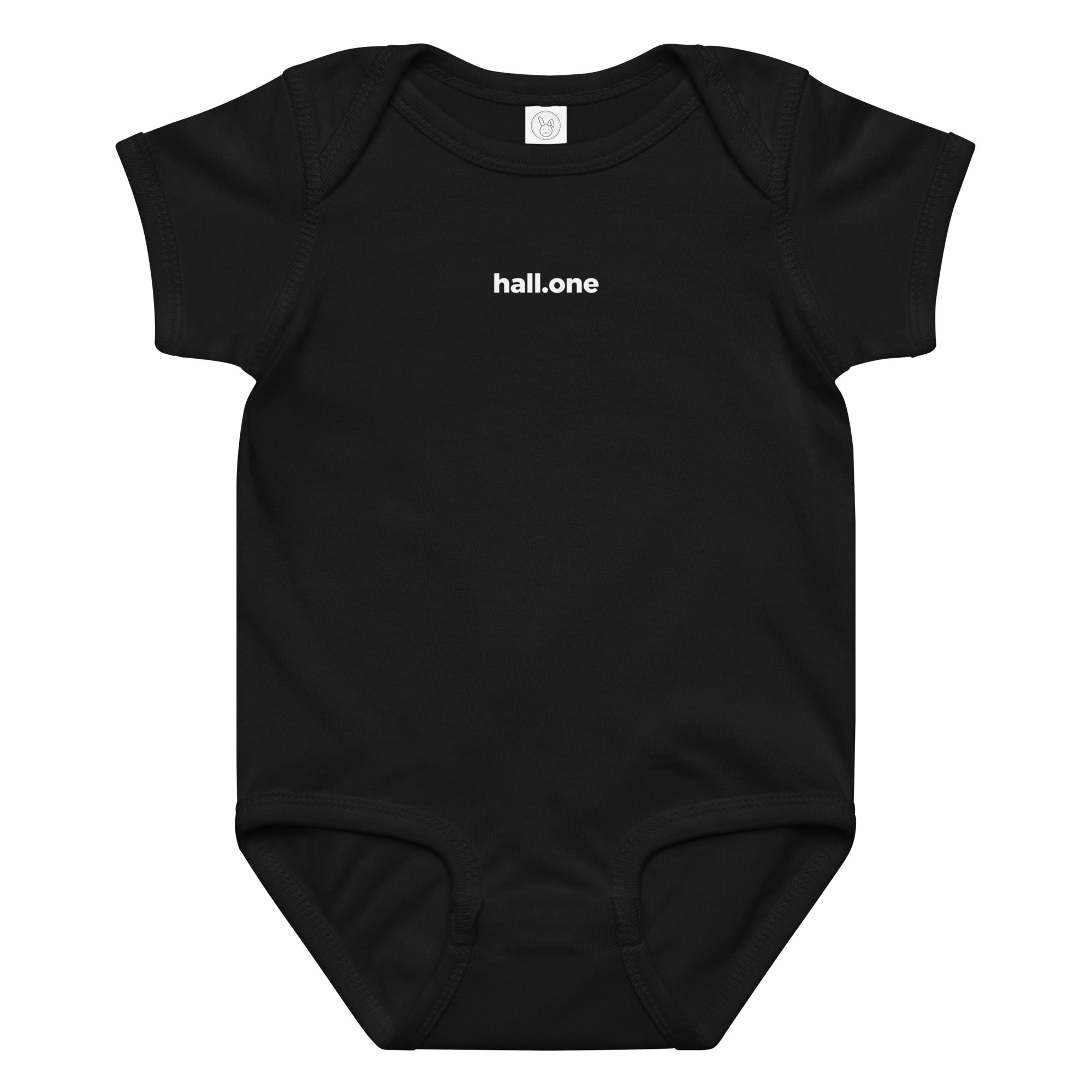 Baby-Jersey-Body: Baby-Body personalisiert - Hall.one