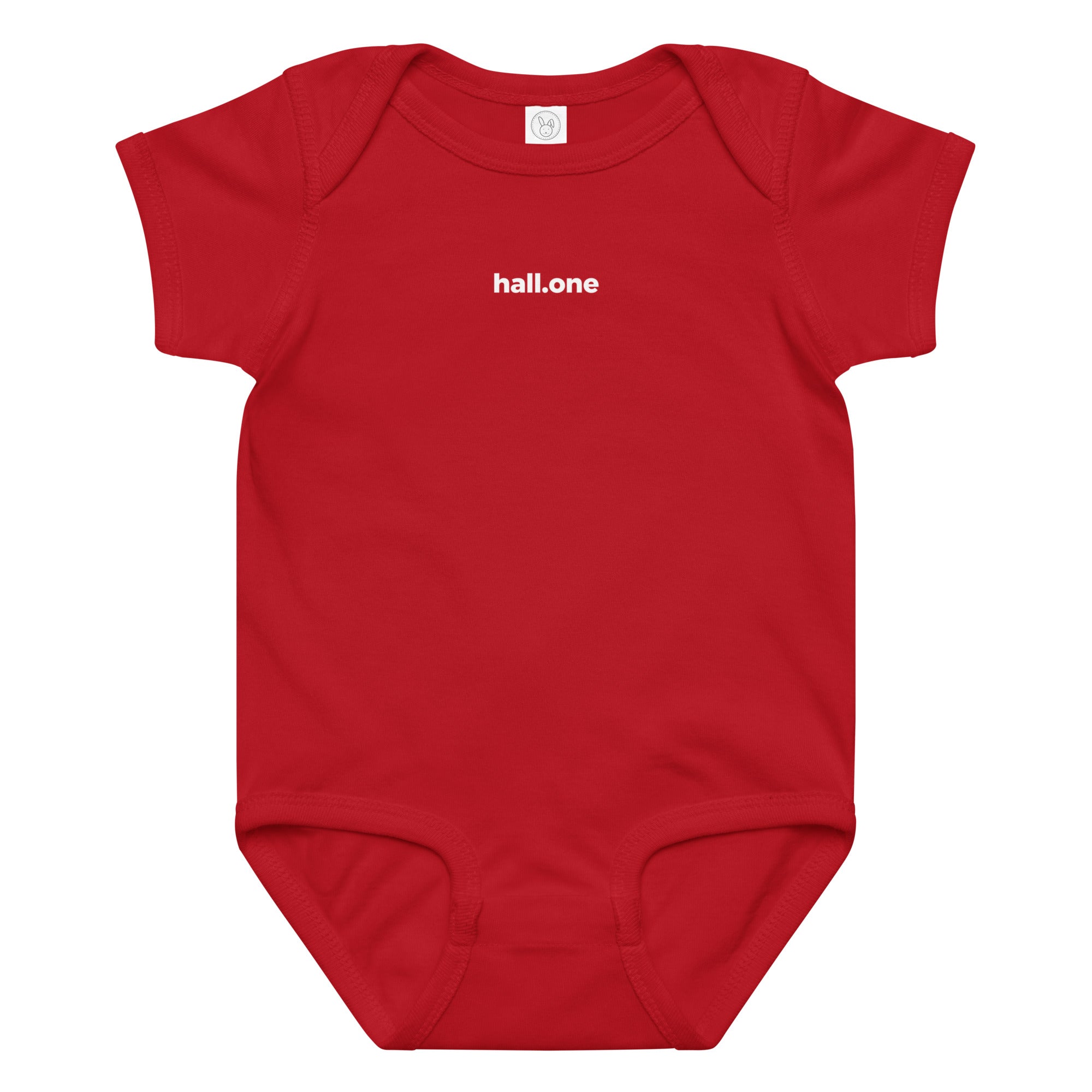 Baby-Jersey-Body: Baby-Body personalisiert - Hall.one