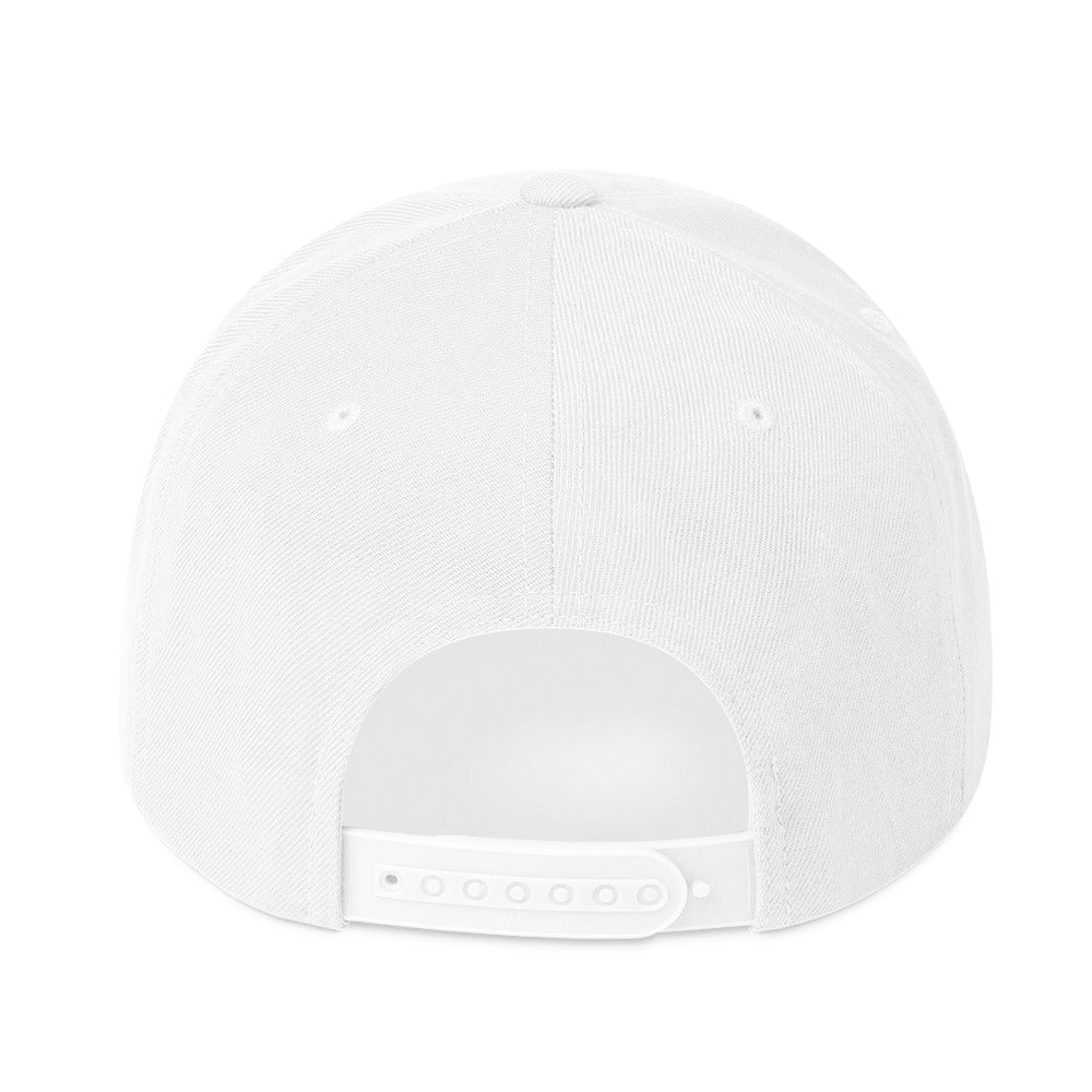 Snapback-Cap: Schildkappe mit Logo - Hall.one