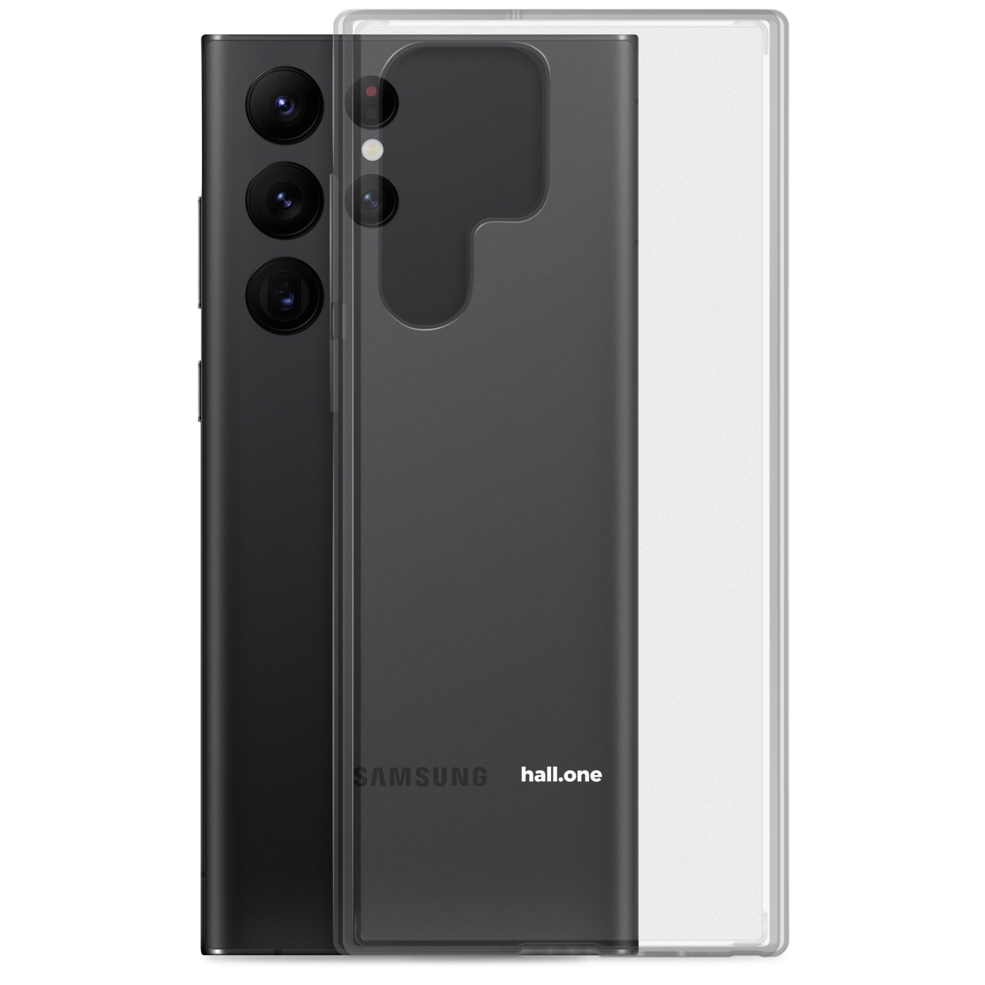 Samsung-Handyhülle: Samsung Handyhülle mit Logo bedruckt - Hall.one