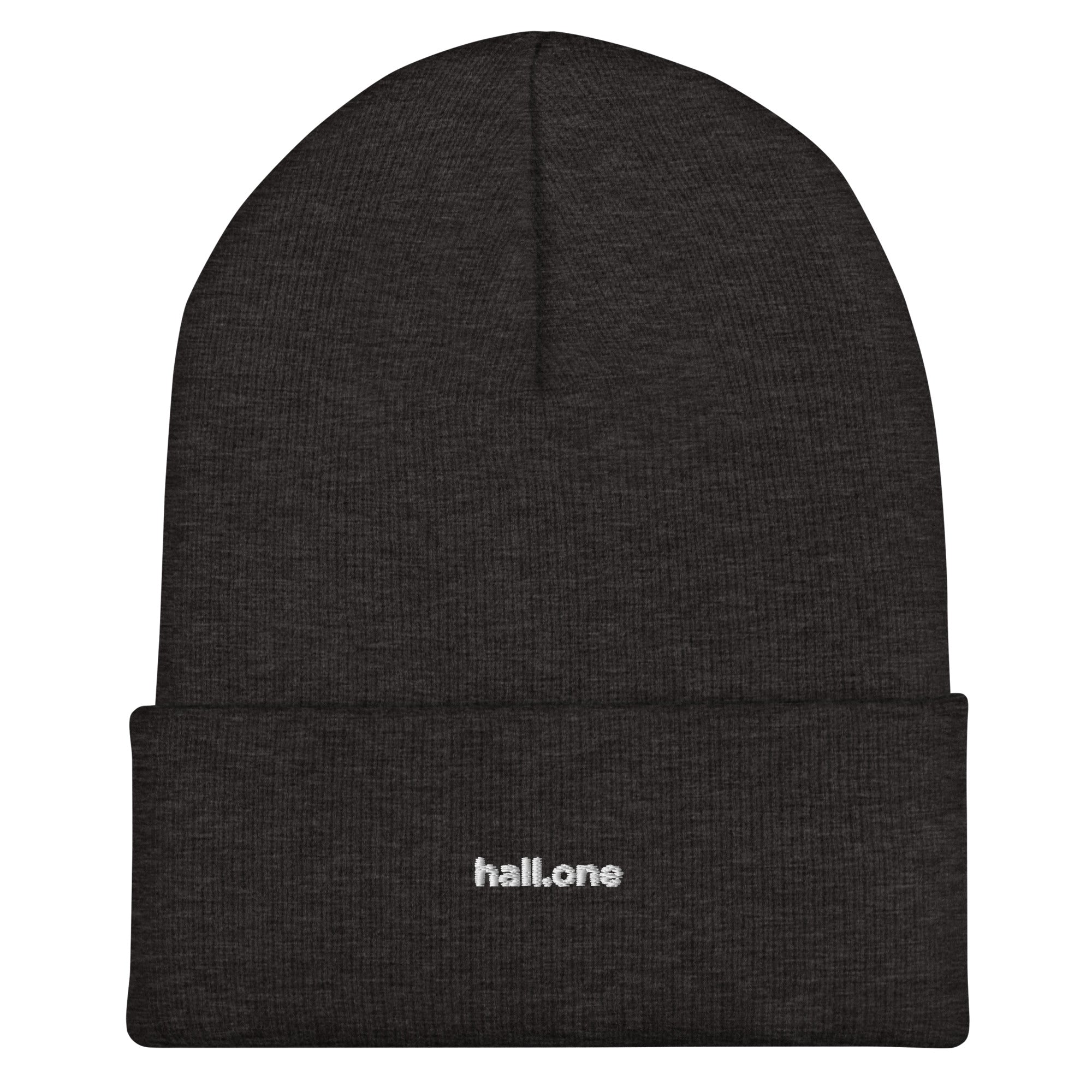Umgeschlagene Beanie: Beanie personalisierbar - Hall.one