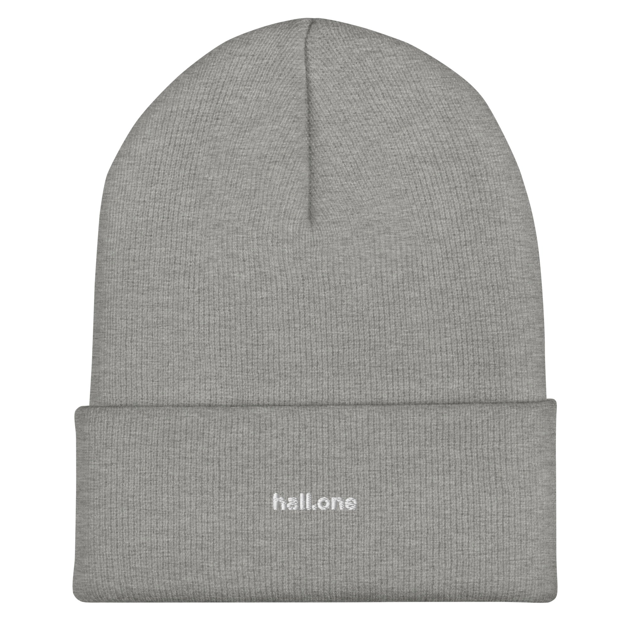 Umgeschlagene Beanie: Beanie personalisierbar - Hall.one