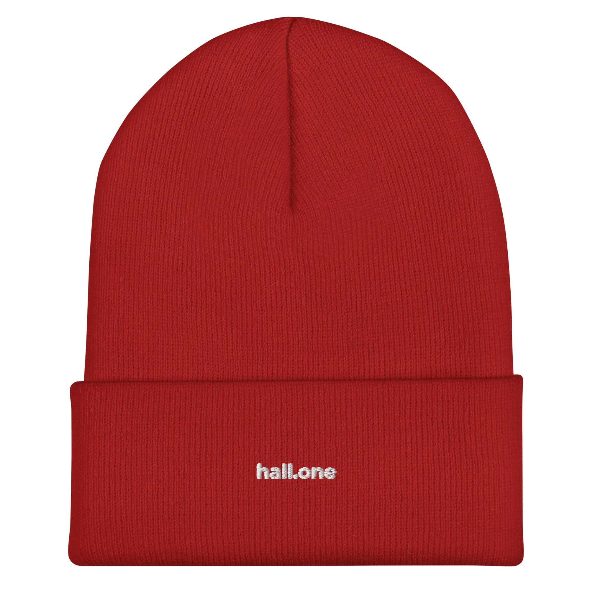 Umgeschlagene Beanie: Beanie personalisierbar - Hall.one