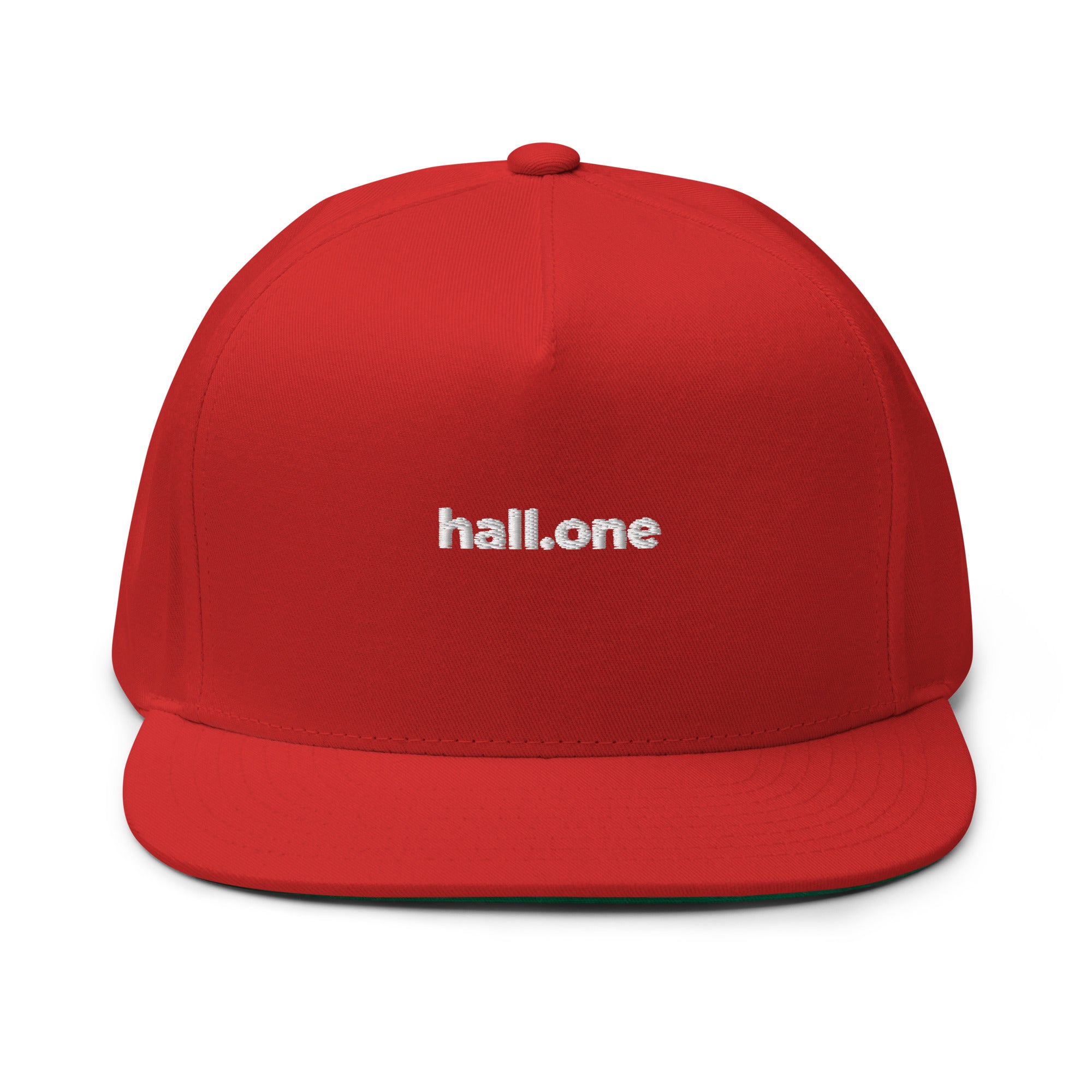 Flat Bill-Cap: bedruckbare Cap - Hall.one