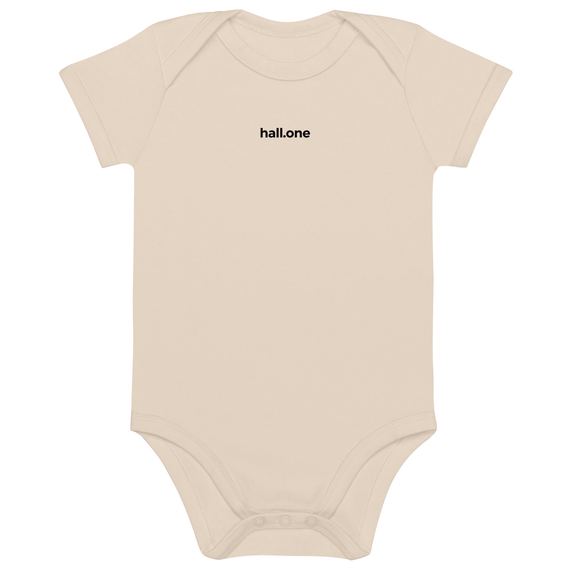 Babystrampler aus Bio-Baumwolle: personalisierbarer Babystrampler - Hall.one