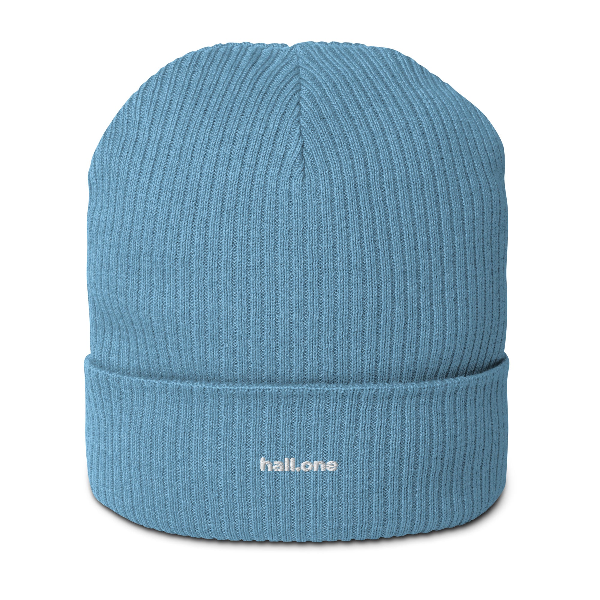 Gerippte Bio-Beanie: Beanie bedruckbar - Hall.one