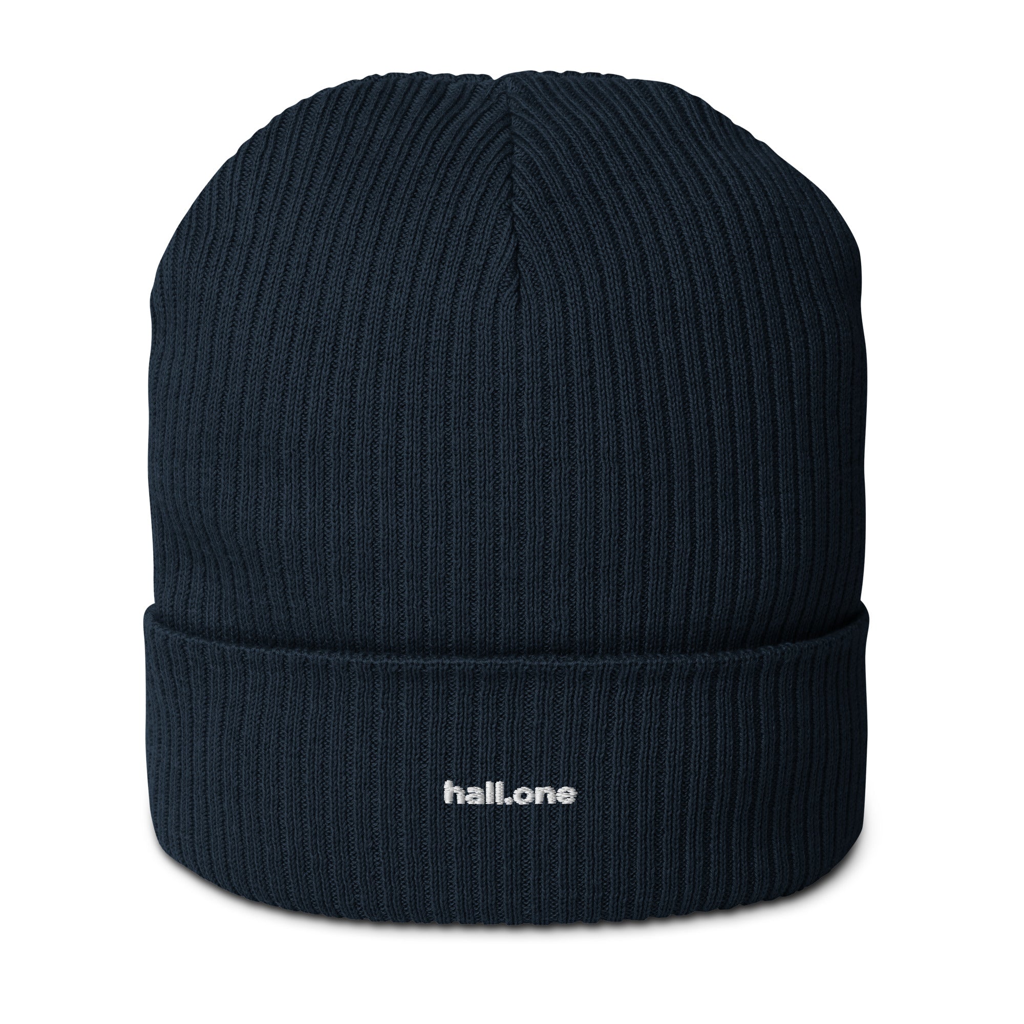 Gerippte Bio-Beanie: Beanie bedruckbar - Hall.one