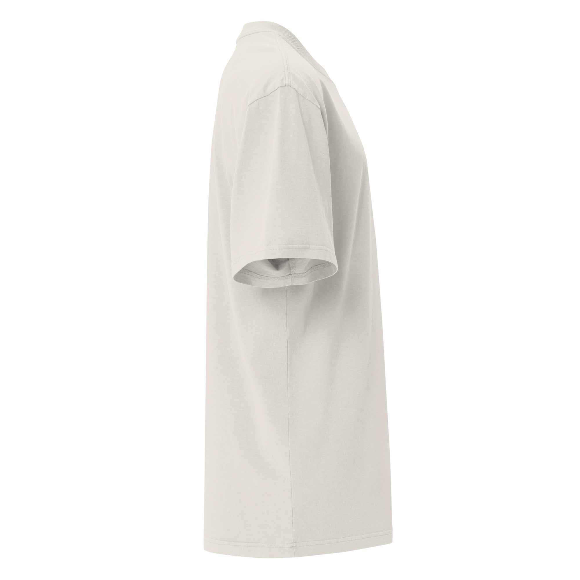 Oversized T-Shirt mit verwaschenem Look - Hall.one