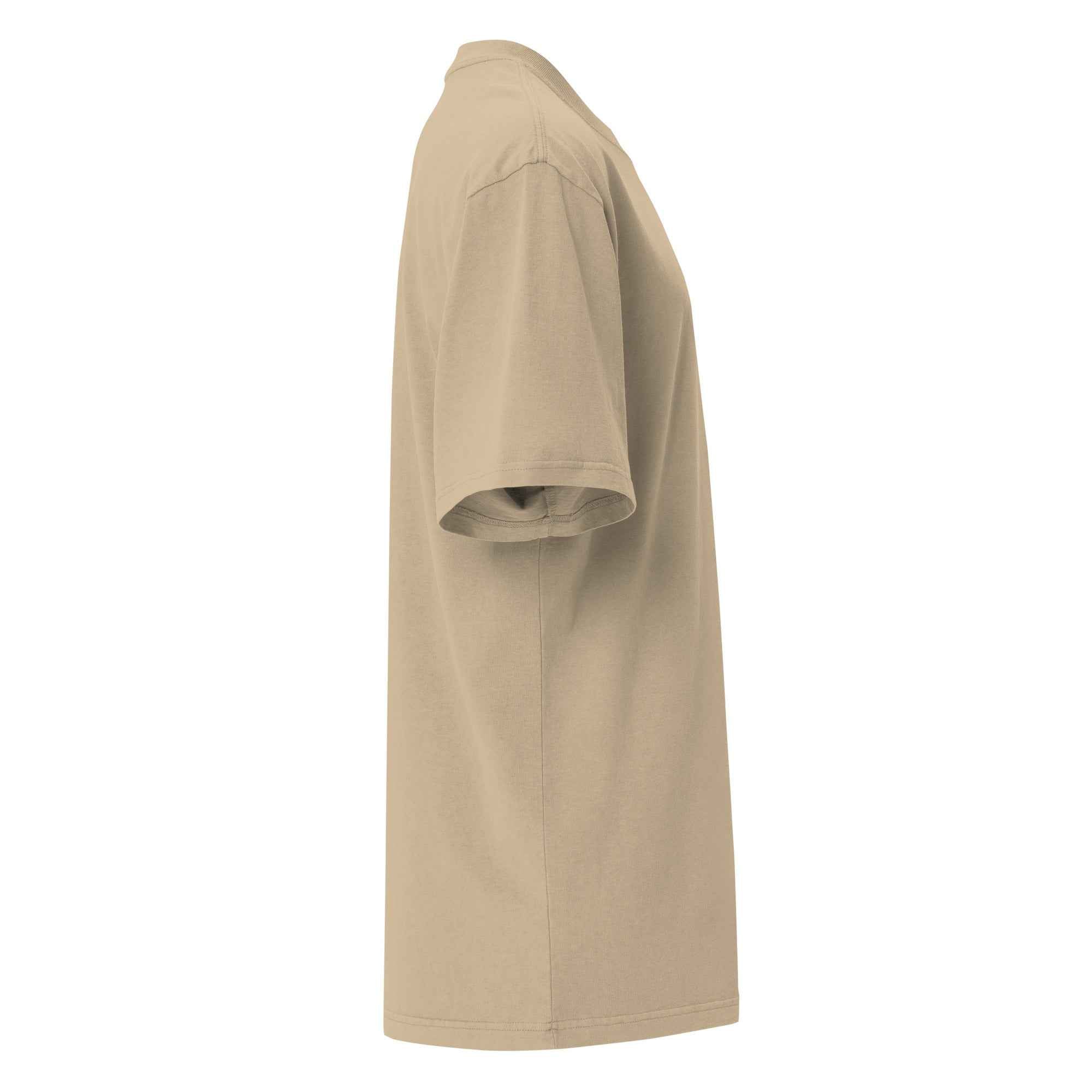 Oversized T-Shirt mit verwaschenem Look - Hall.one