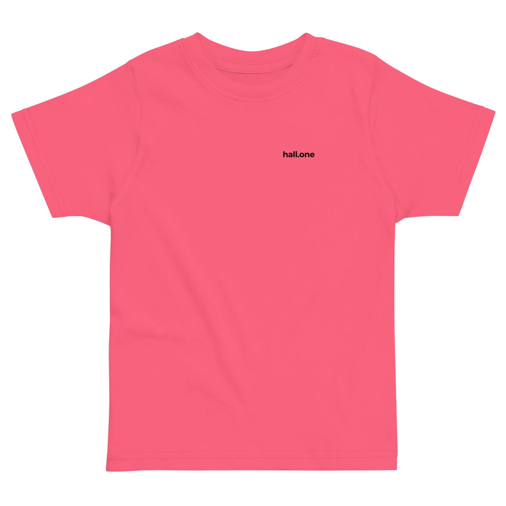 Jersey-T-Shirt für Kleinkinder: Kinder T-Shirt mit Logo - Hall.one