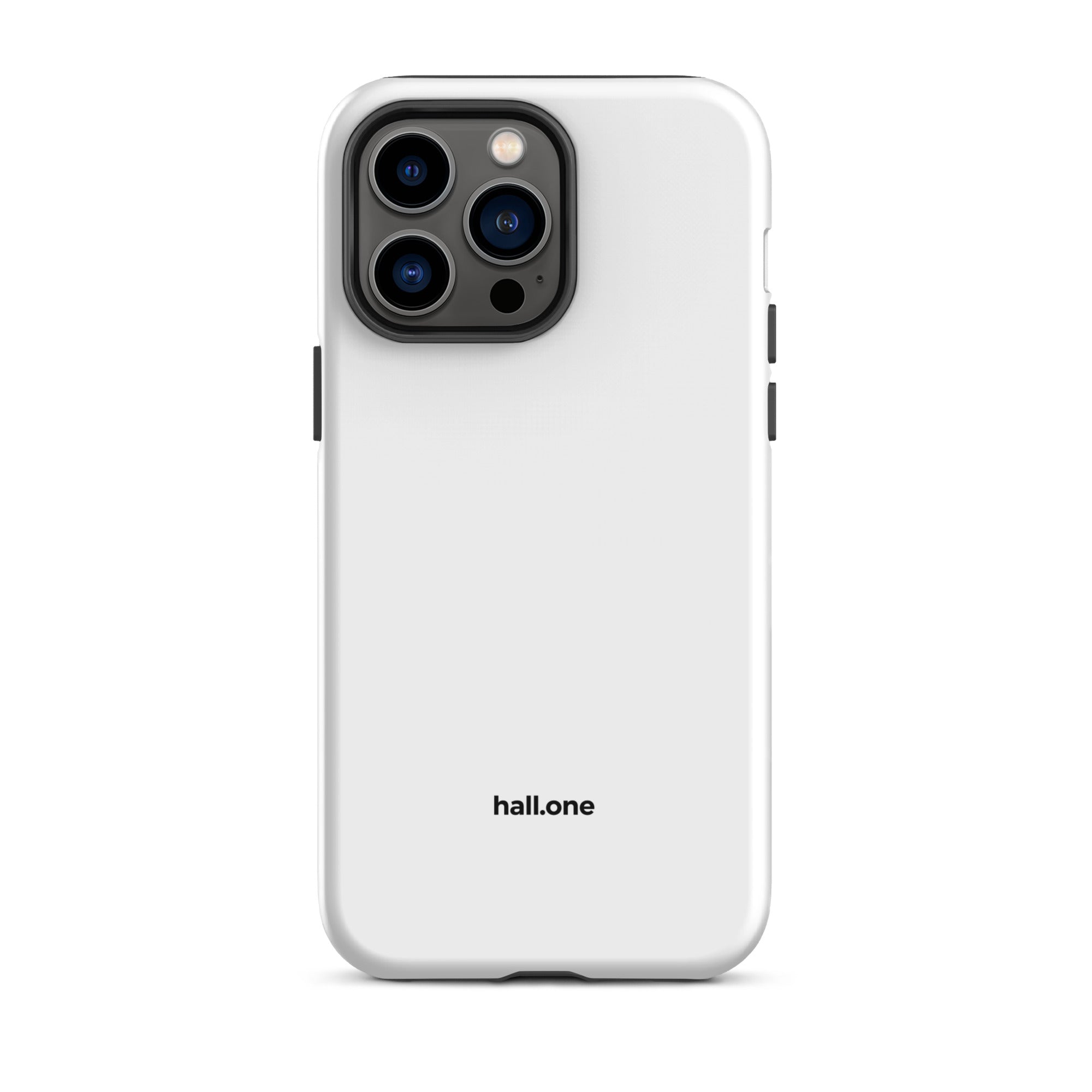 Hardcase iPhone® Handyhülle: Handyhülle mit Logo - Hall.one