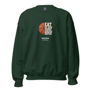 hall.one Unisex Sweatshirt | Eat Sleep Basketball Repeat – Bild 4 von 24