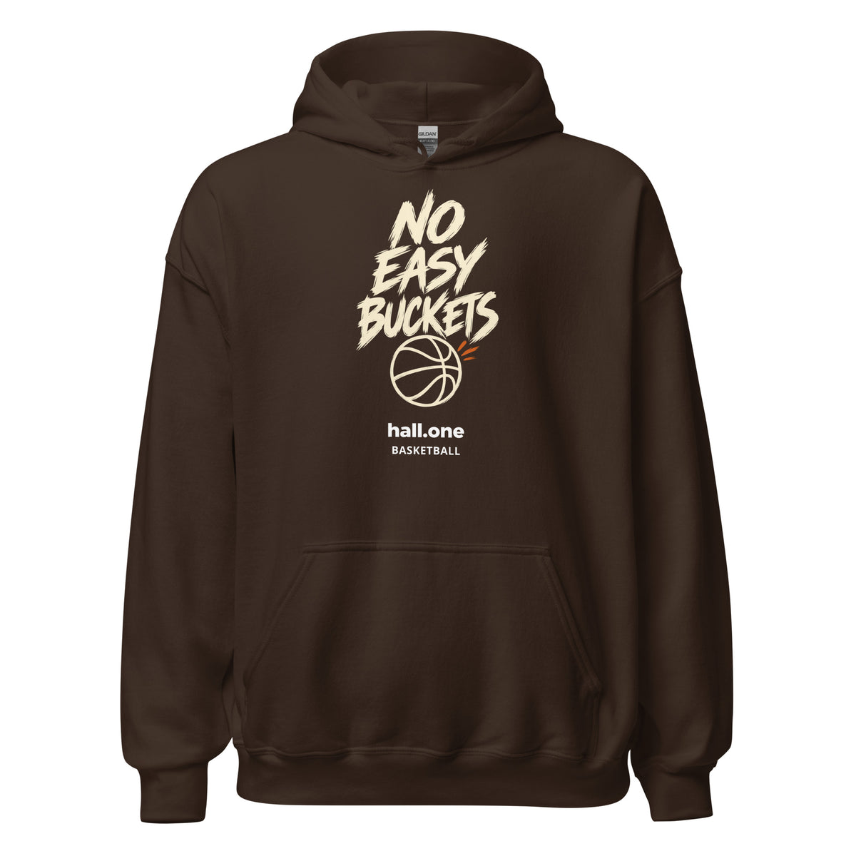 hall.one Unisex Hoodie | No Easy Buckets – Image 4 of 28