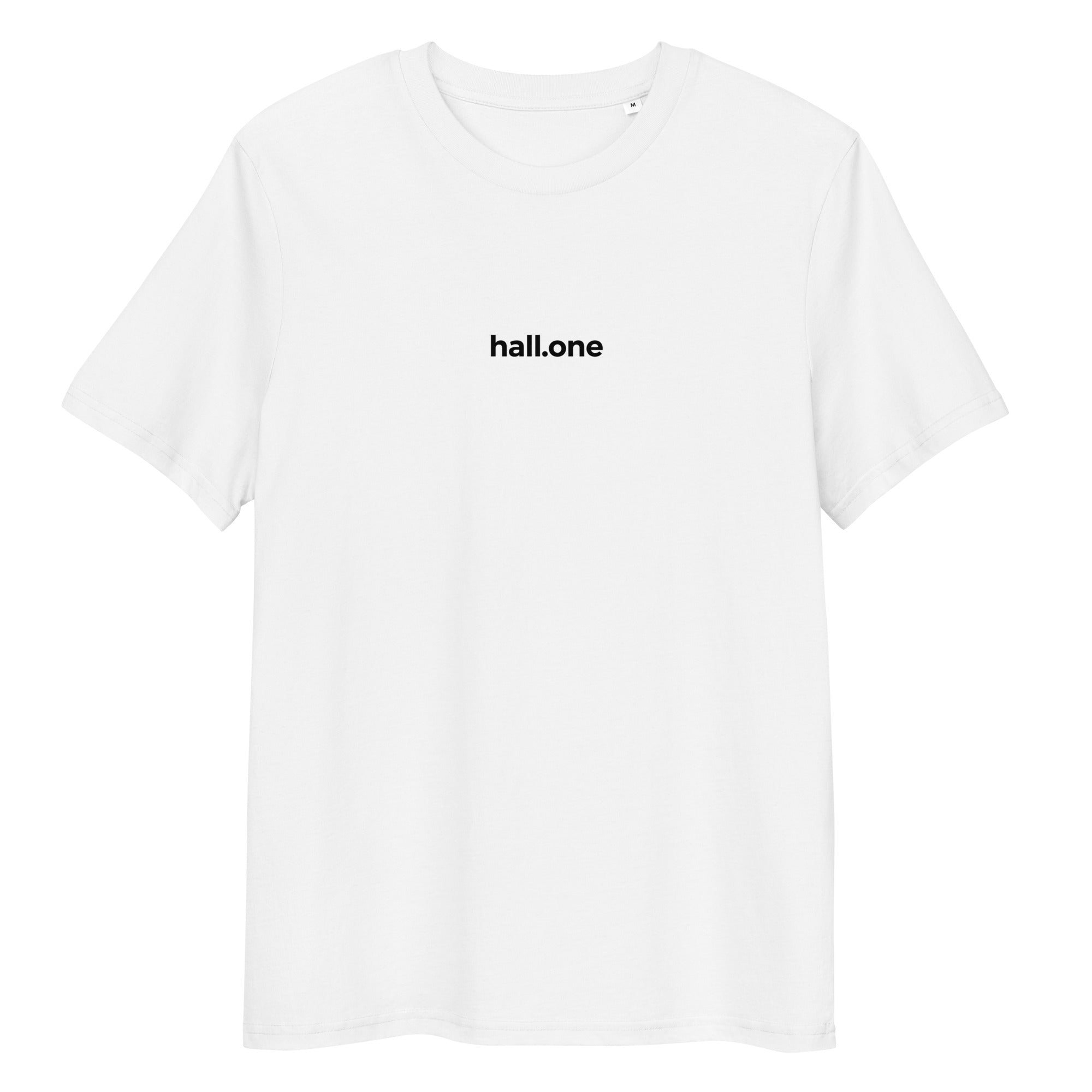 Unisex-Bio-Baumwoll-T-Shirt: Personalisierbares T-Shirt - Hall.one