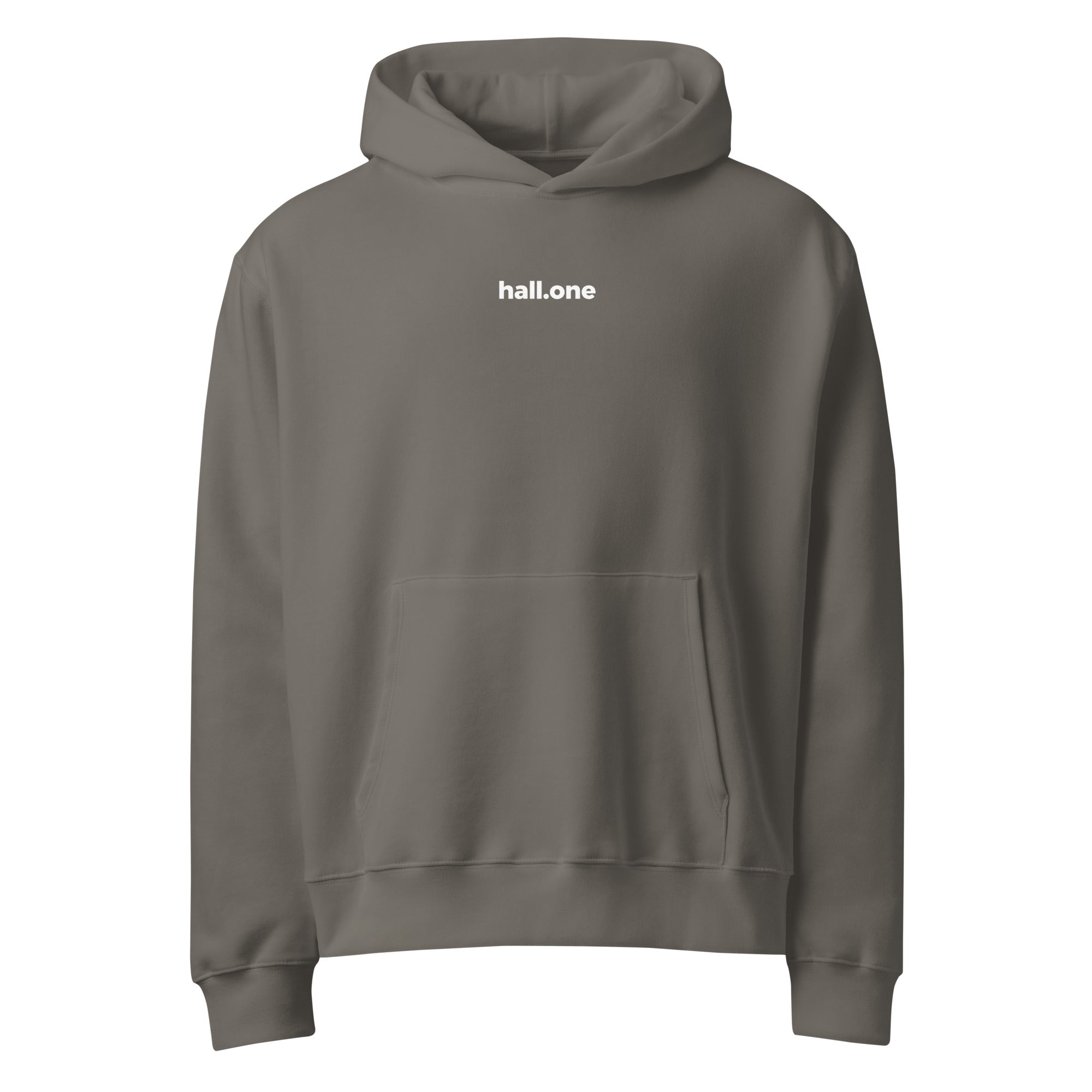 Schwerer Oversized Hoodie: Oversized Hoodie Personalisierbar - Hall.one