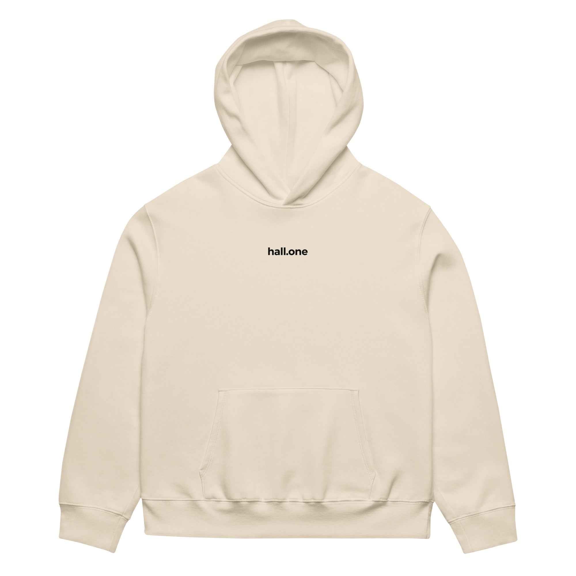 Schwerer Oversized Hoodie - Hall.one