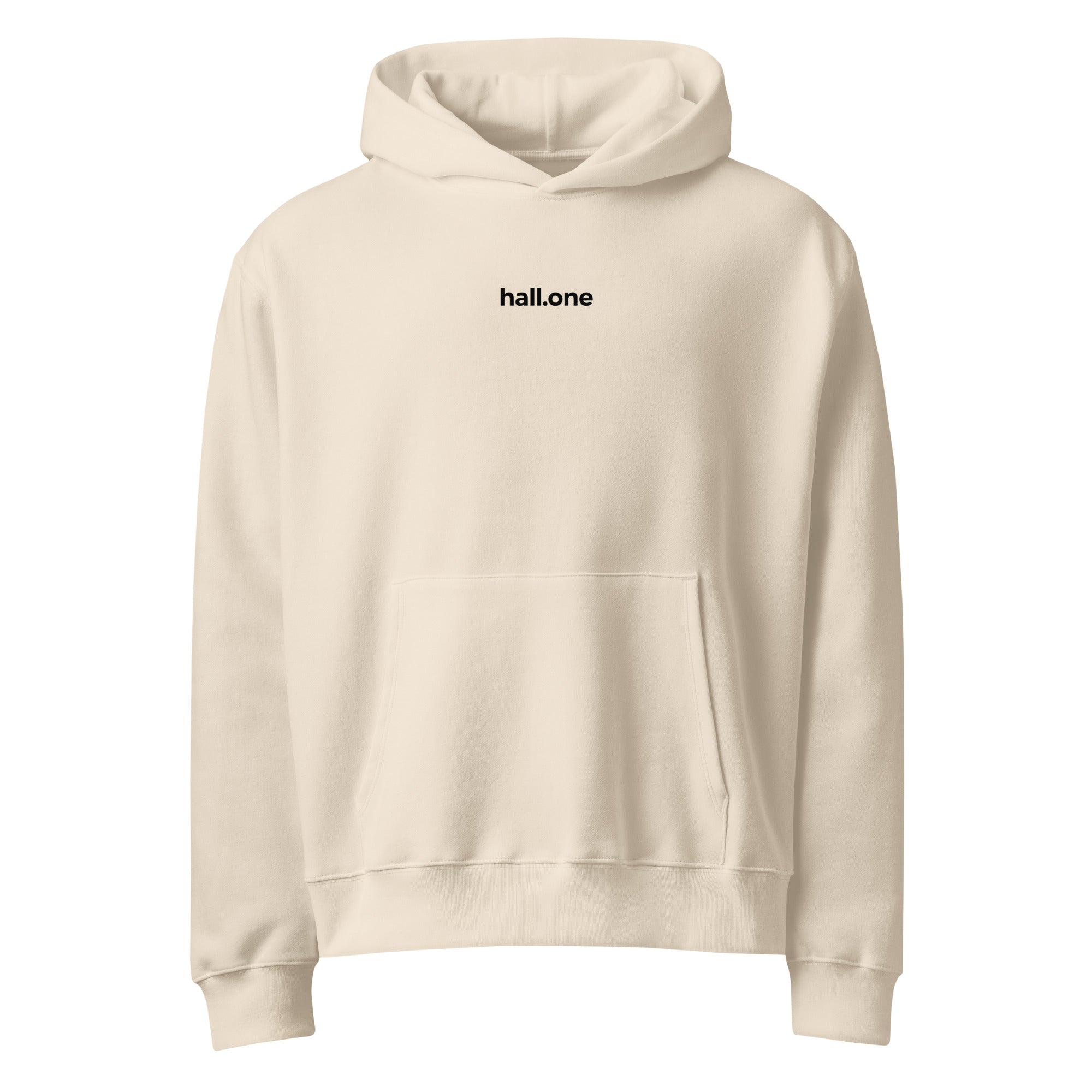 Schwerer Oversized Hoodie: Oversized Hoodie Personalisierbar - Hall.one