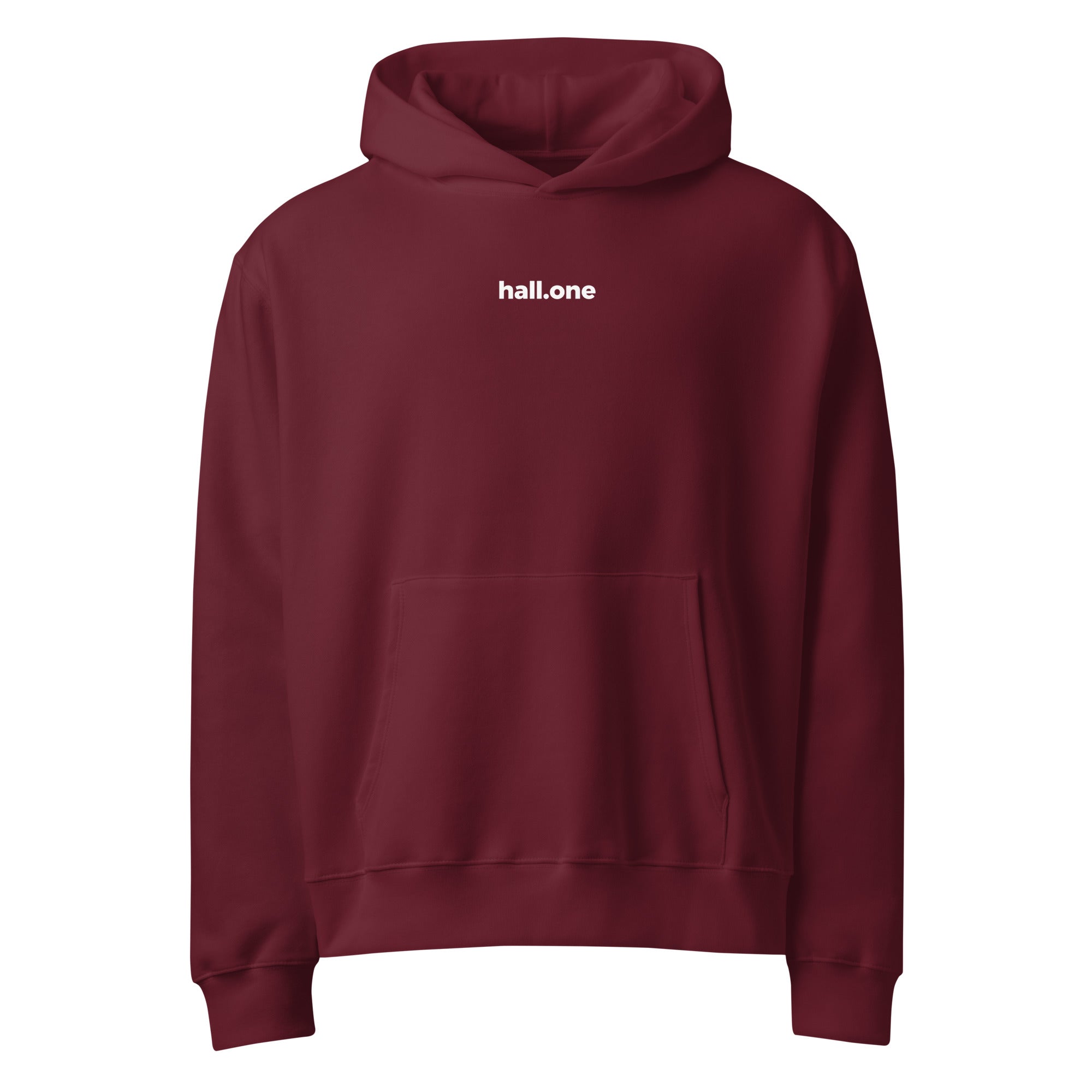 Schwerer Oversized Hoodie: Oversized Hoodie Personalisierbar - Hall.one