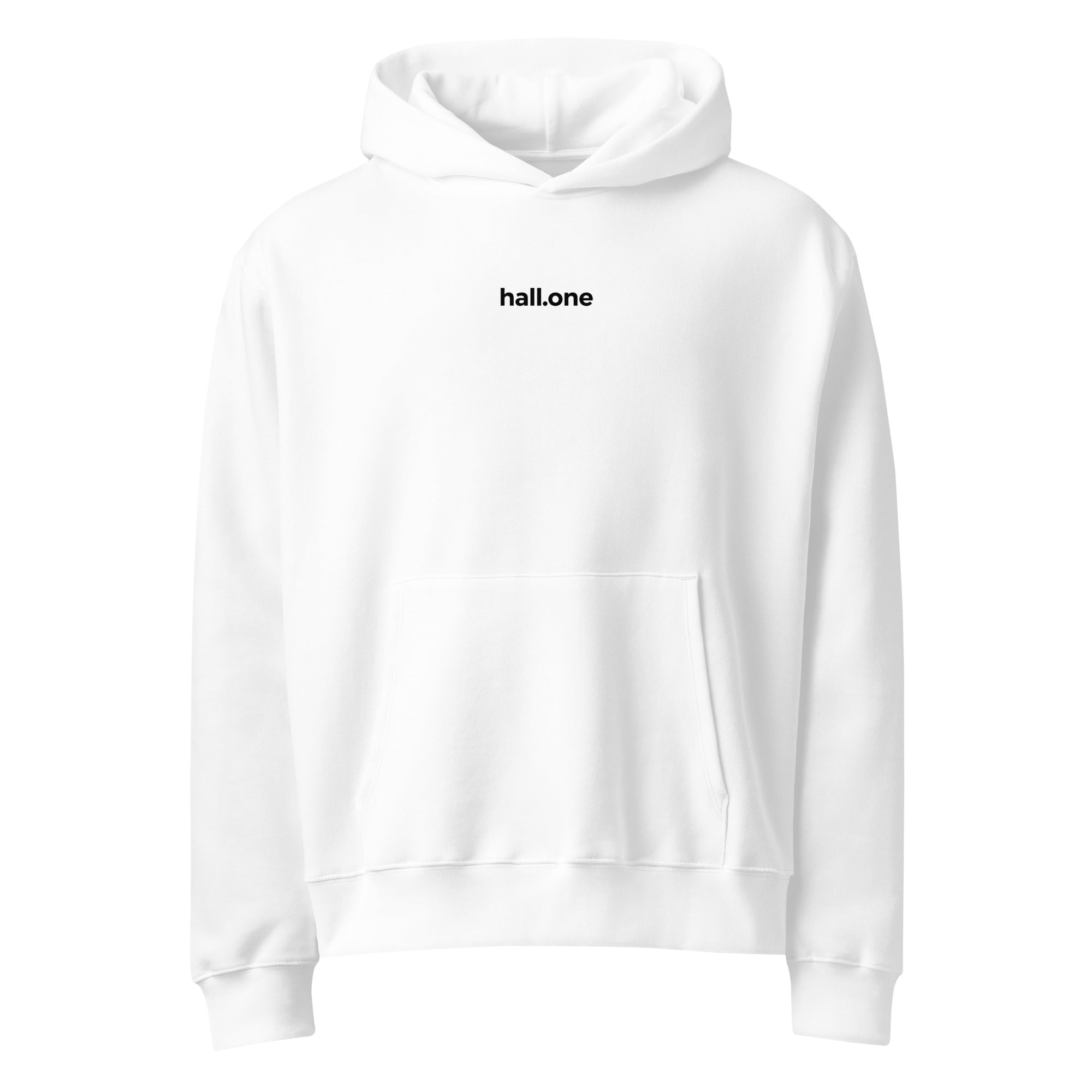 Schwerer Oversized Hoodie: Oversized Hoodie Personalisierbar - Hall.one