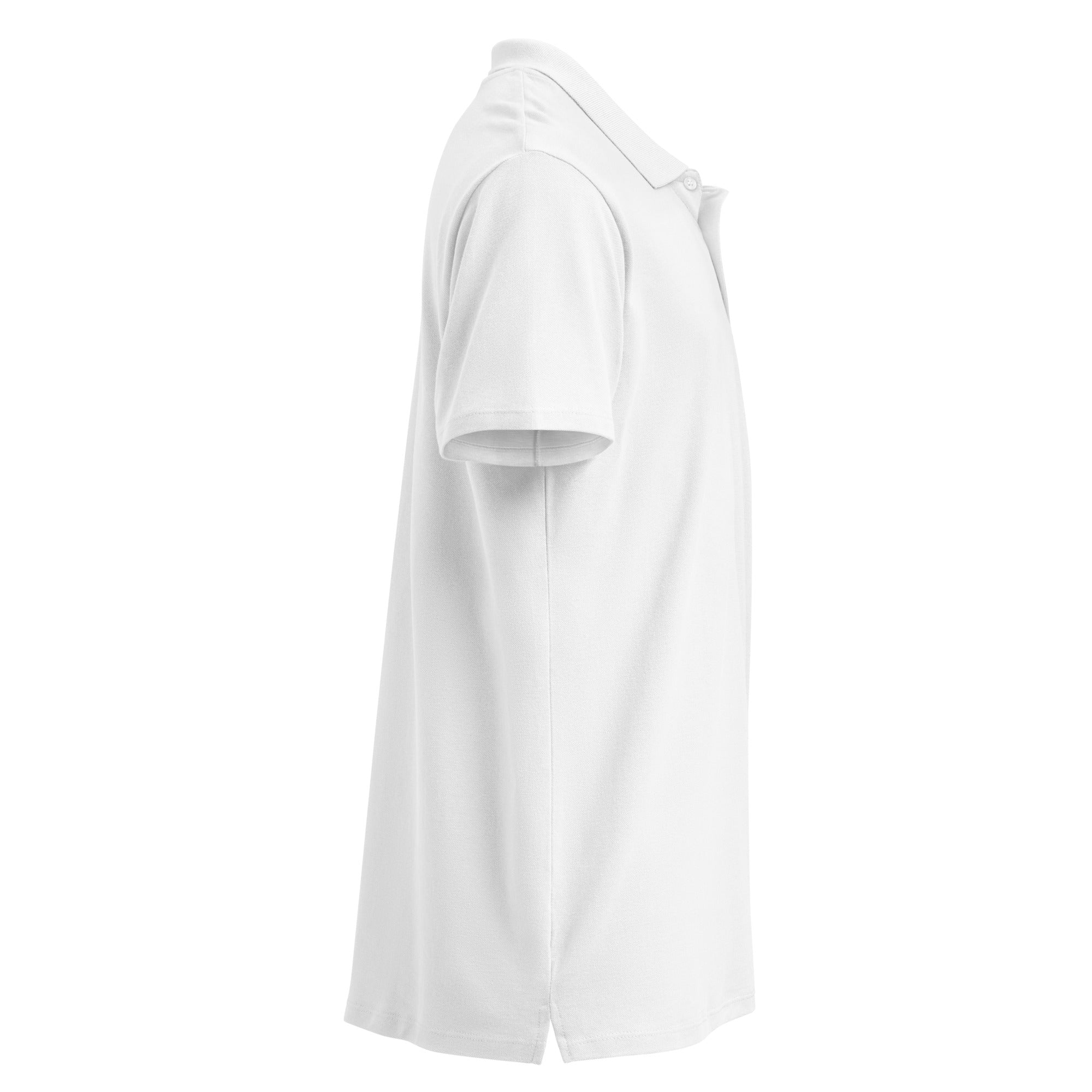 Premium-Piqué-Poloshirt: Poloshirt mit Logo - Hall.one