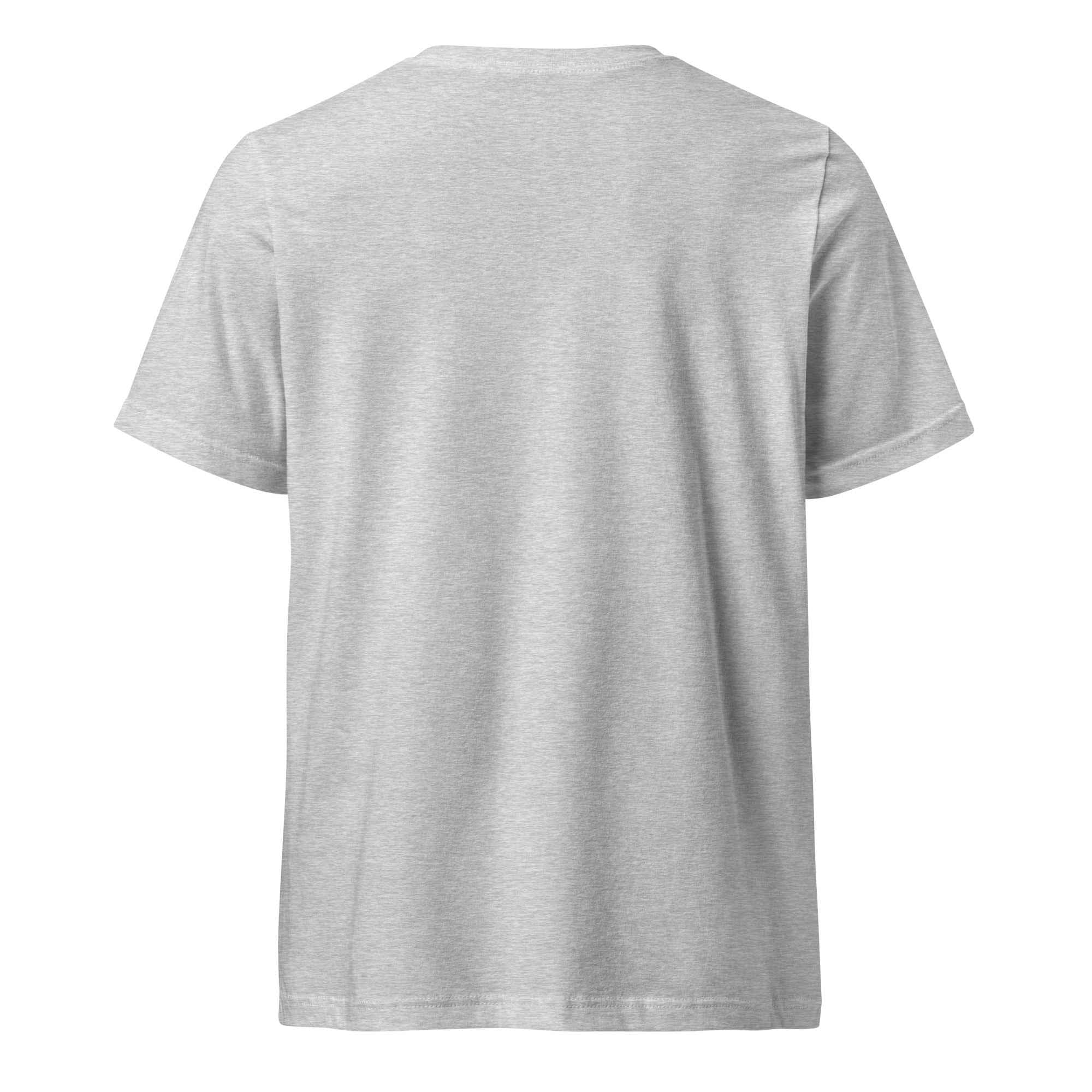 Kurzärmeliges Unisex-T-Shirt mit V-Ausschnitt - Hall.one