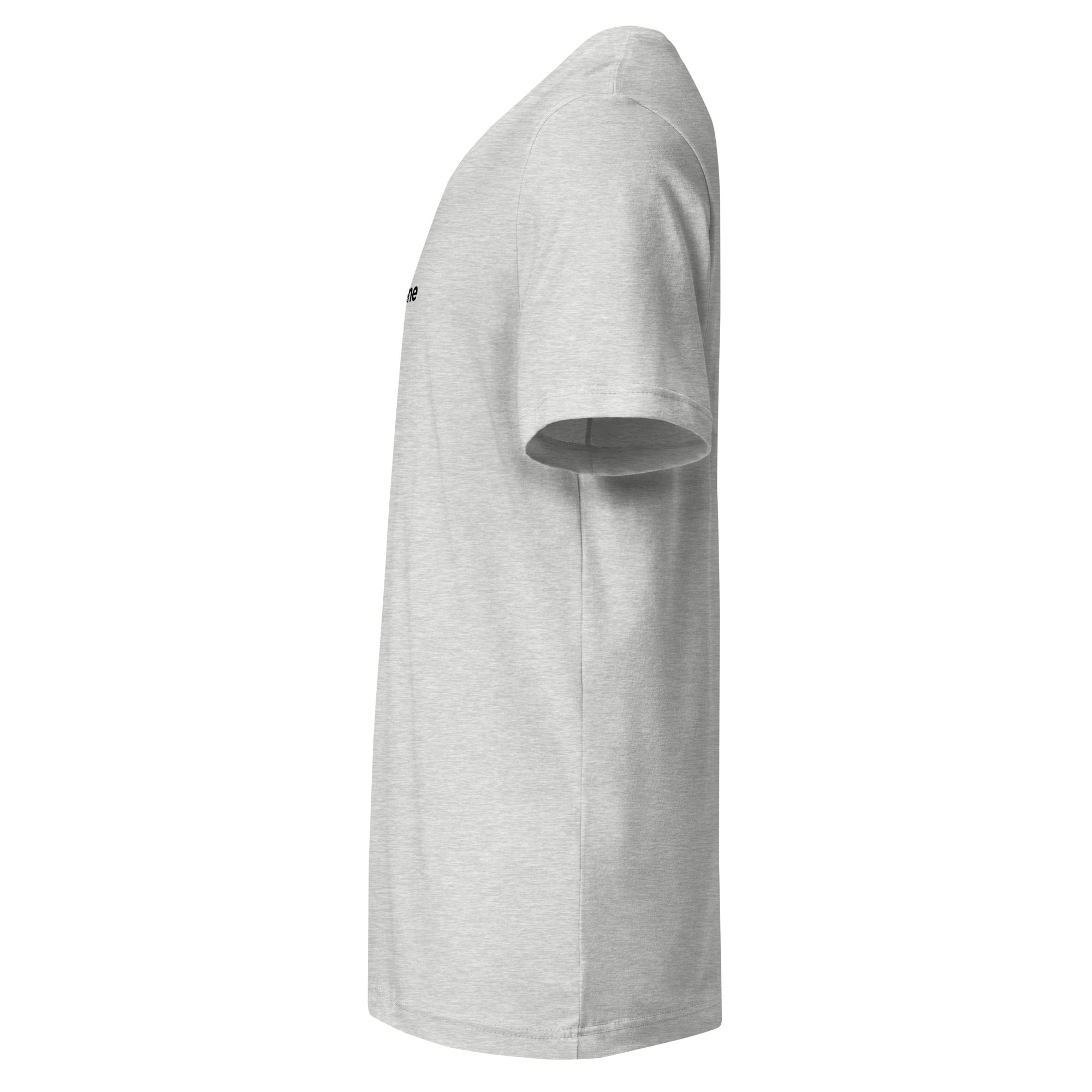 Kurzärmeliges Unisex-T-Shirt mit V-Ausschnitt: T-Shirt bedruckbar - Hall.one