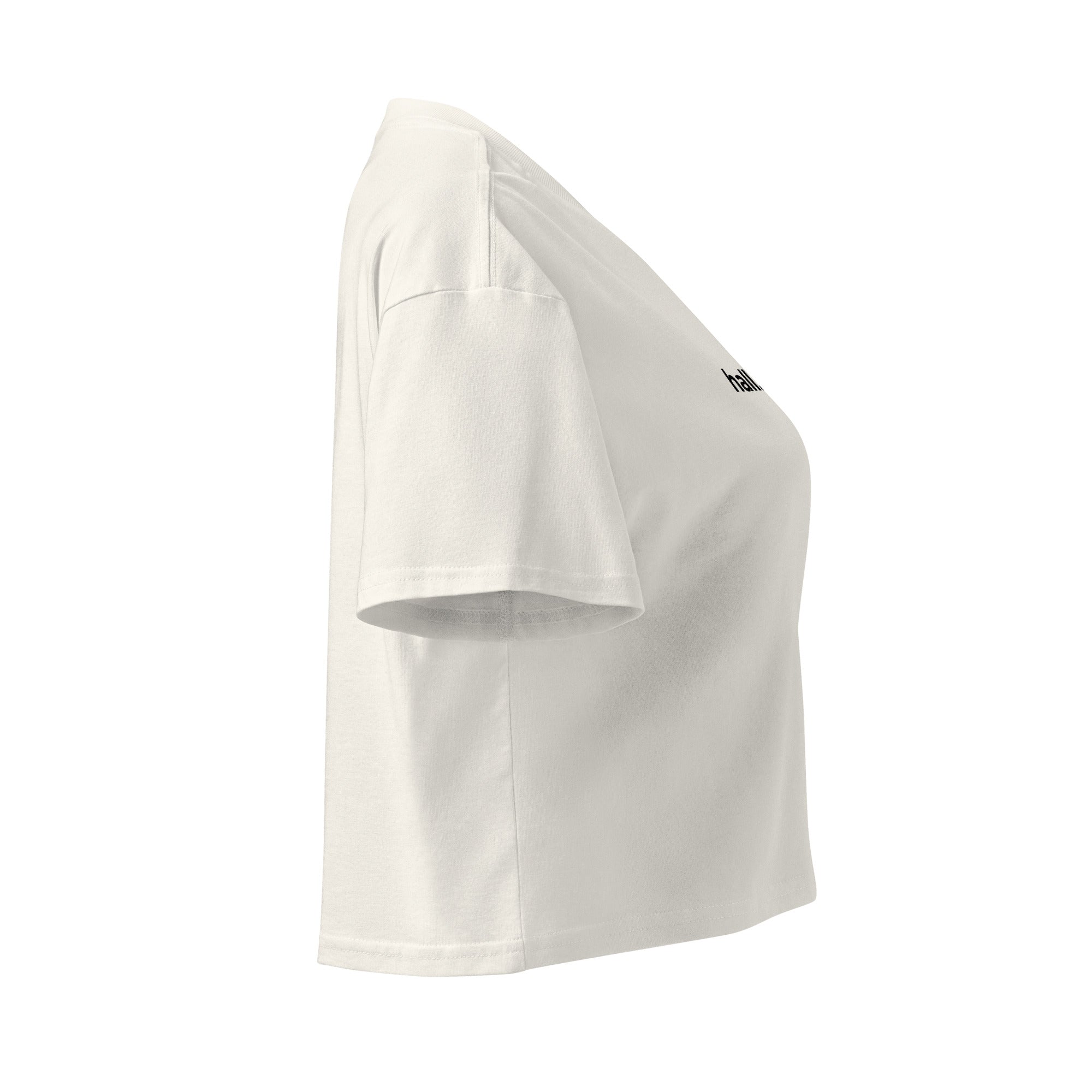 Damen-Crop-Top: Crop-Top bedruckbar - Hall.one