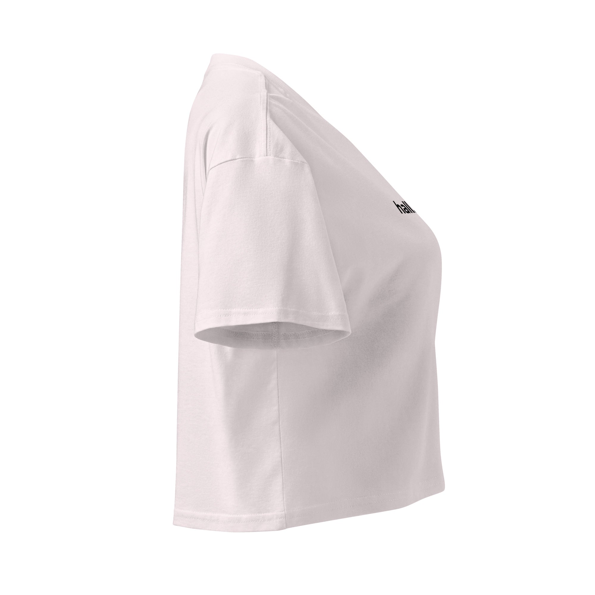 Damen-Crop-Top: Crop-Top bedruckbar - Hall.one