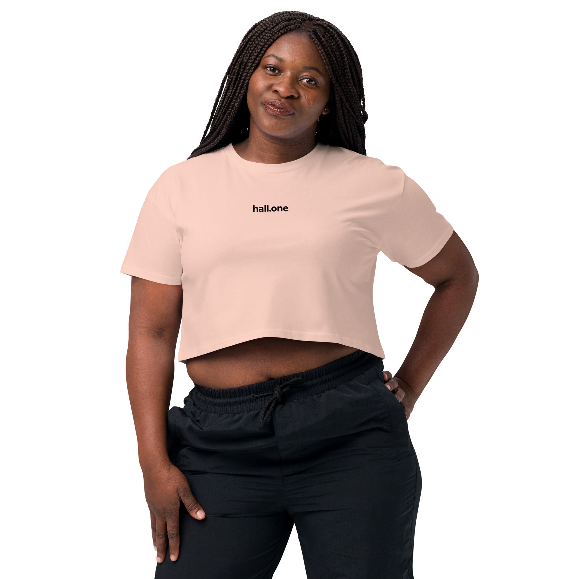 Damen-Crop-Top: Crop-Top bedruckbar - Hall.one