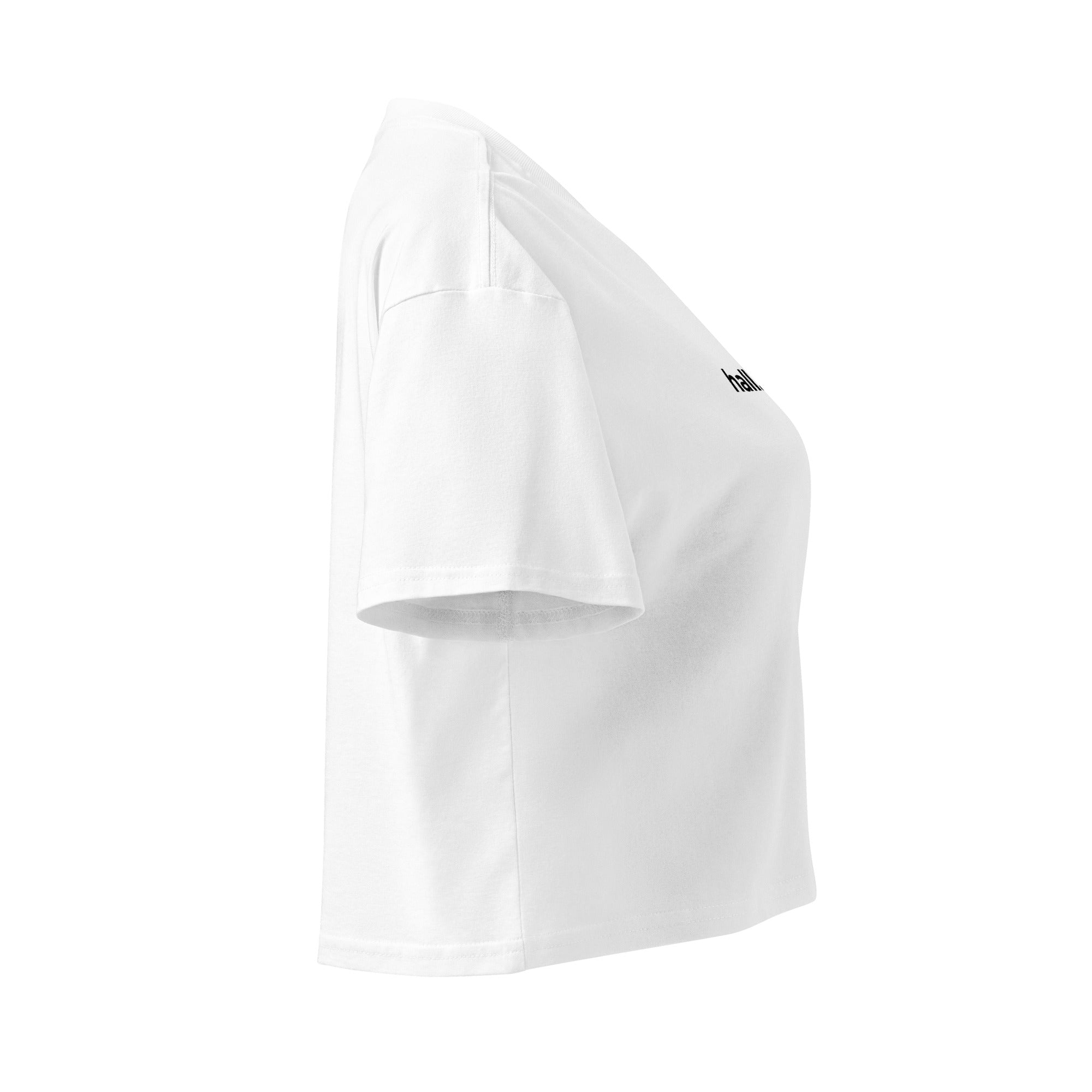 Damen-Crop-Top: Crop-Top bedruckbar - Hall.one