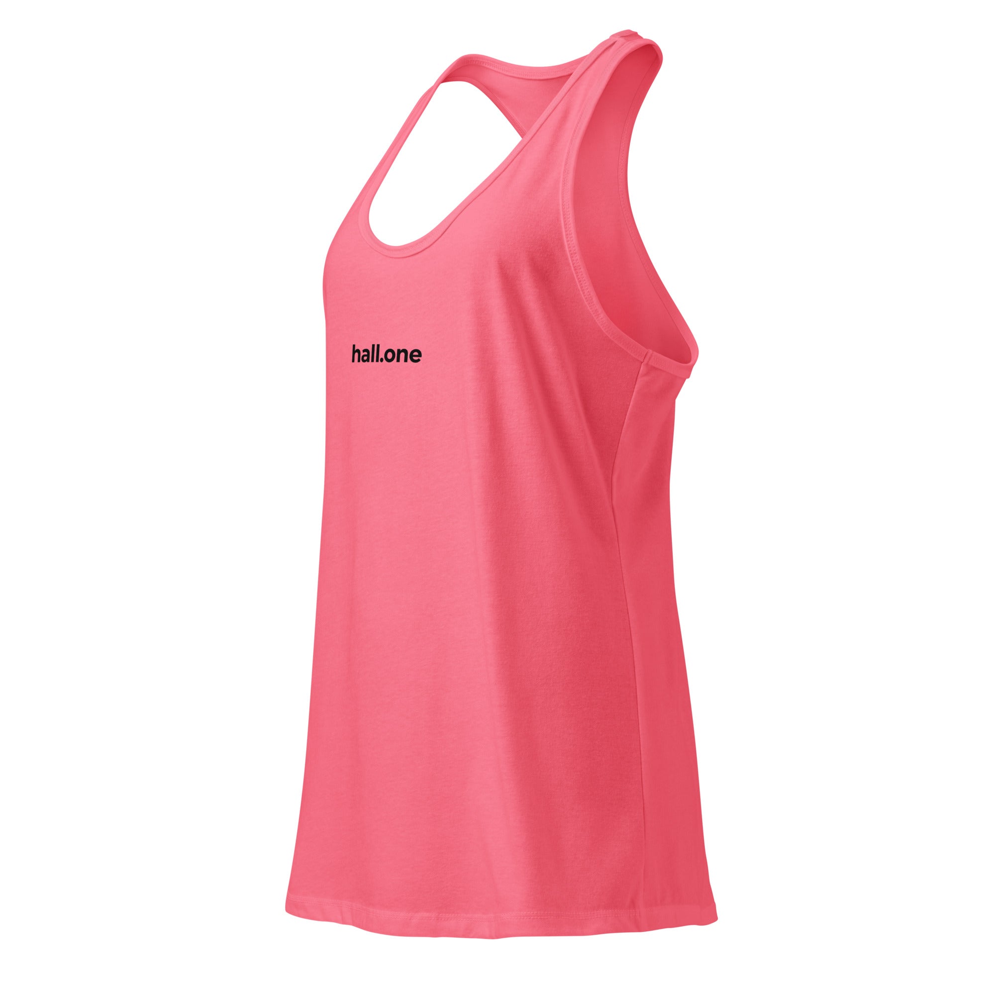 Ideales Racerback-Tanktop für Damen: Tanktop mit Logo - Hall.one
