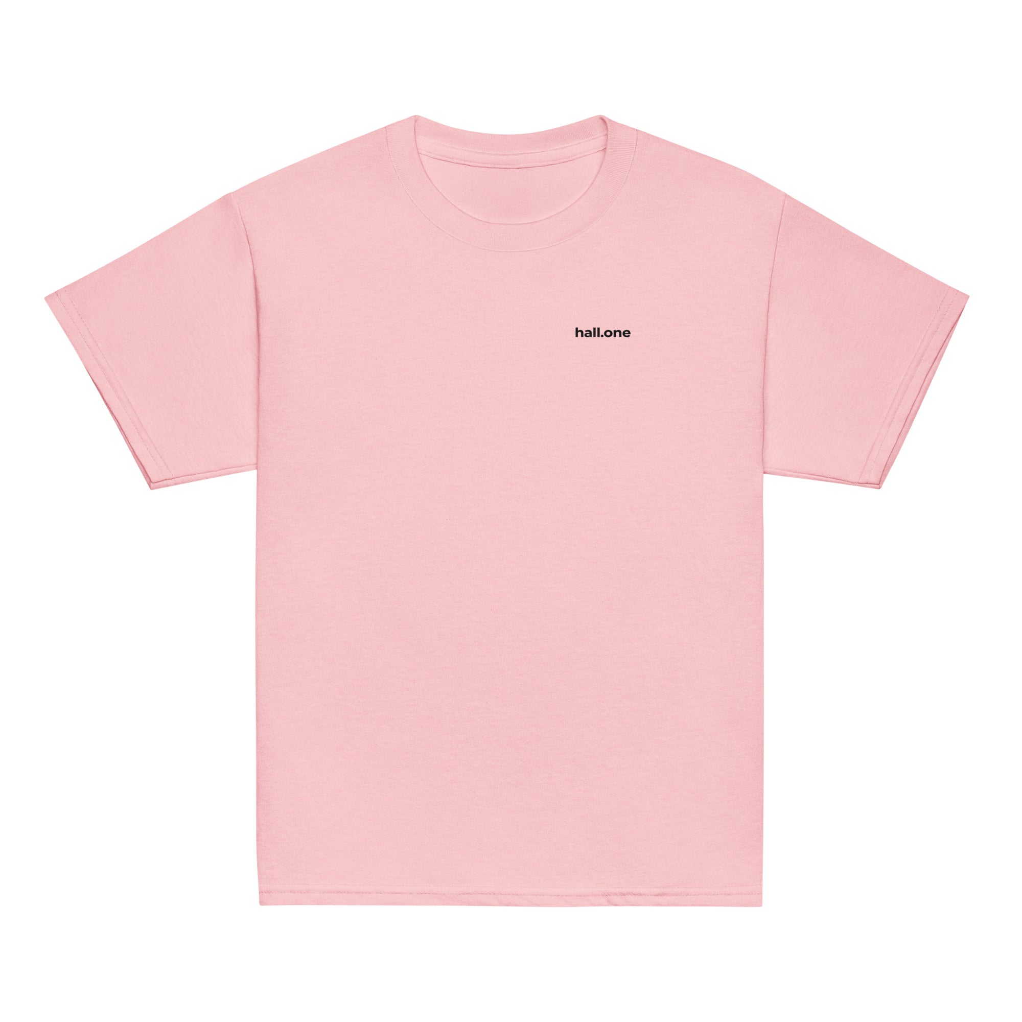 Klassisches T-Shirt für Jugendliche: personalisierbares T-Shirt Jugend - Hall.one